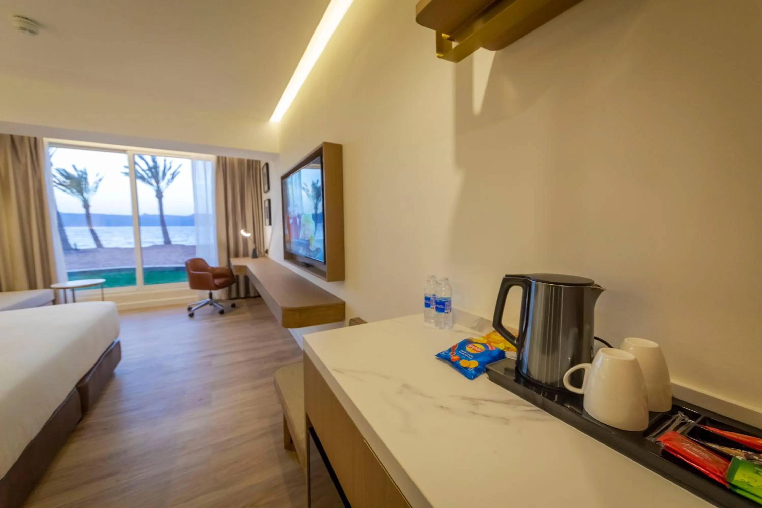 Coffee/tea facilities in Luxotel Aqaba Beach Resort & Spa Only 15 years plus