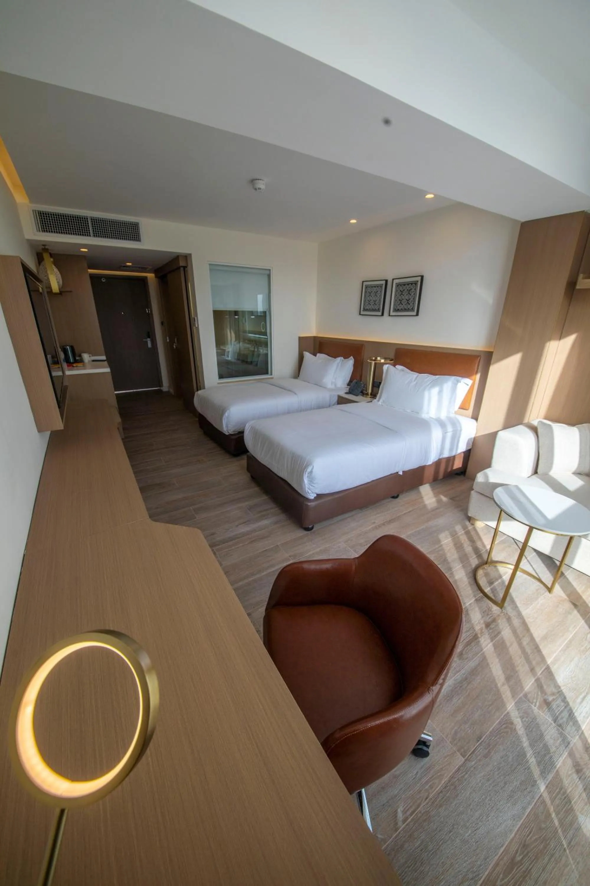 Photo of the whole room, Bed in Luxotel Aqaba Beach Resort & Spa Only 15 years plus