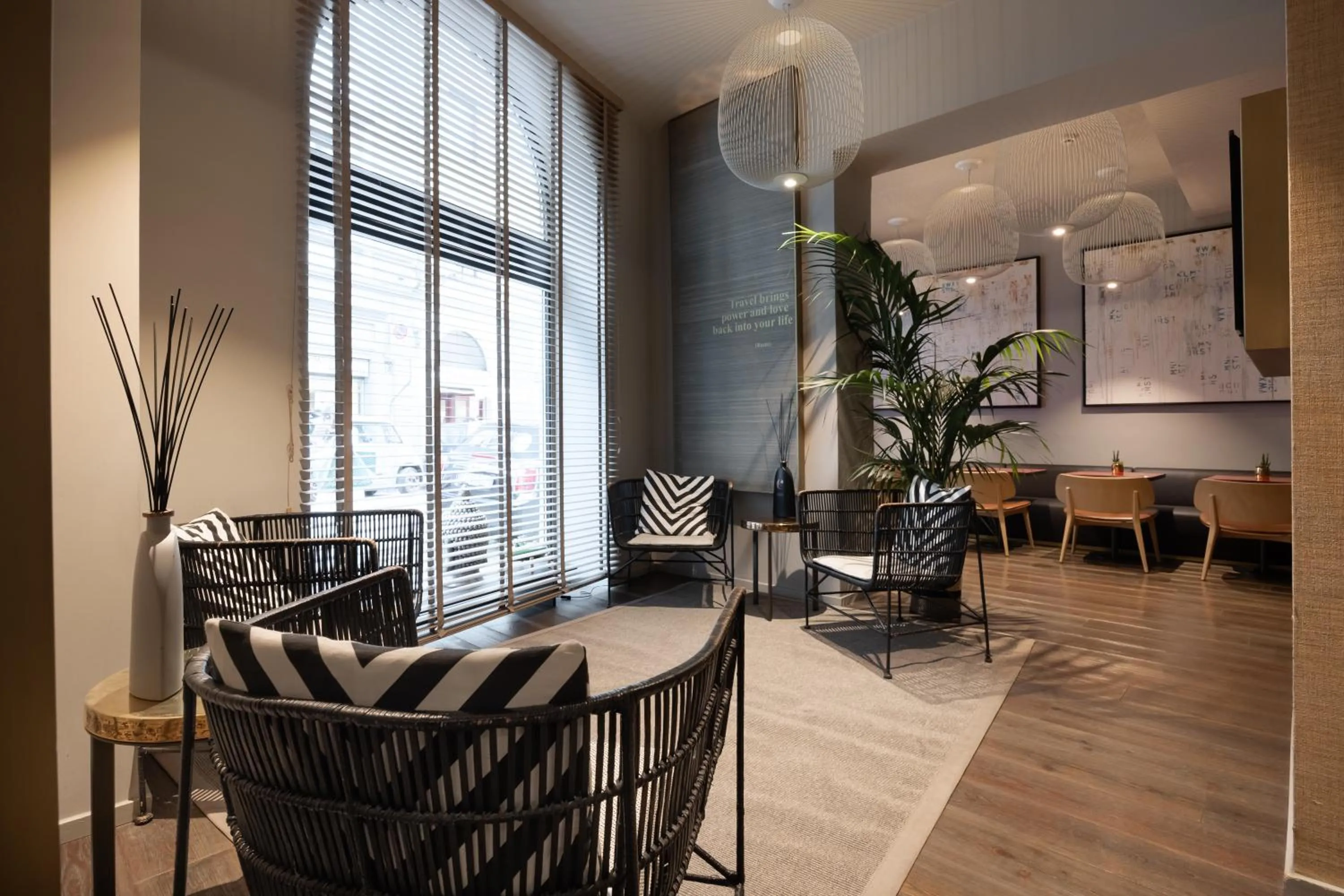 Communal lounge/ TV room in The Market Urban Hotel