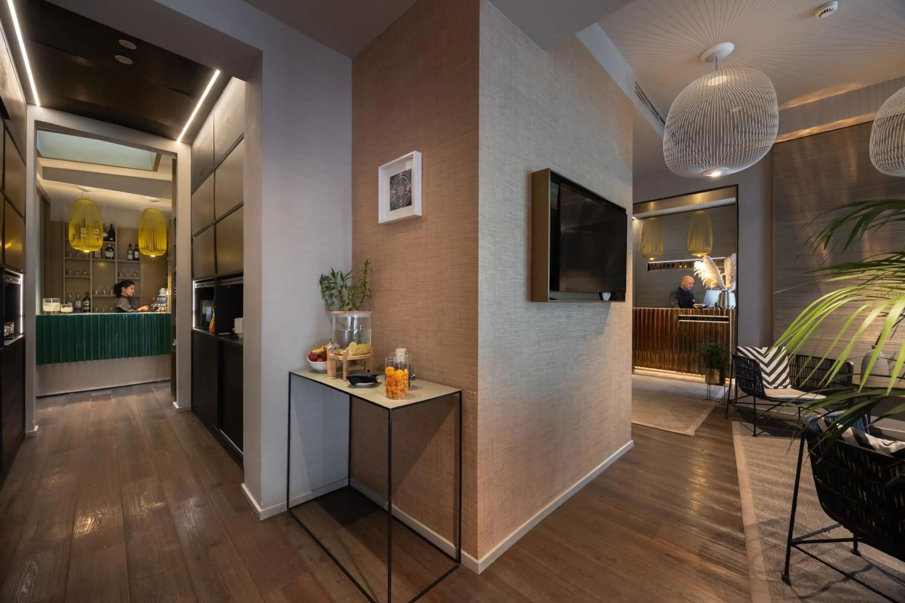 Communal lounge/ TV room in The Market Urban Hotel