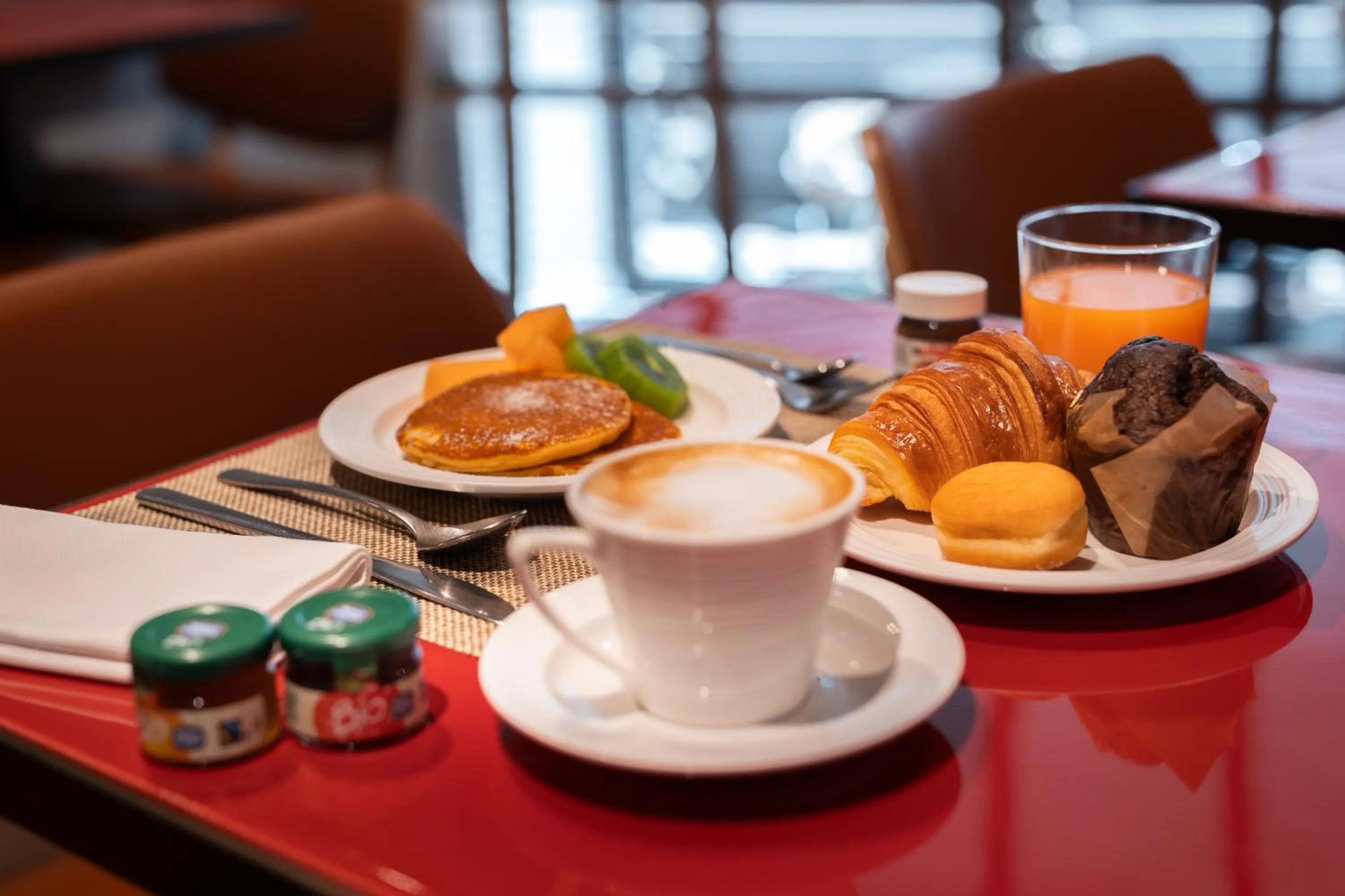 Continental breakfast in The Market Urban Hotel