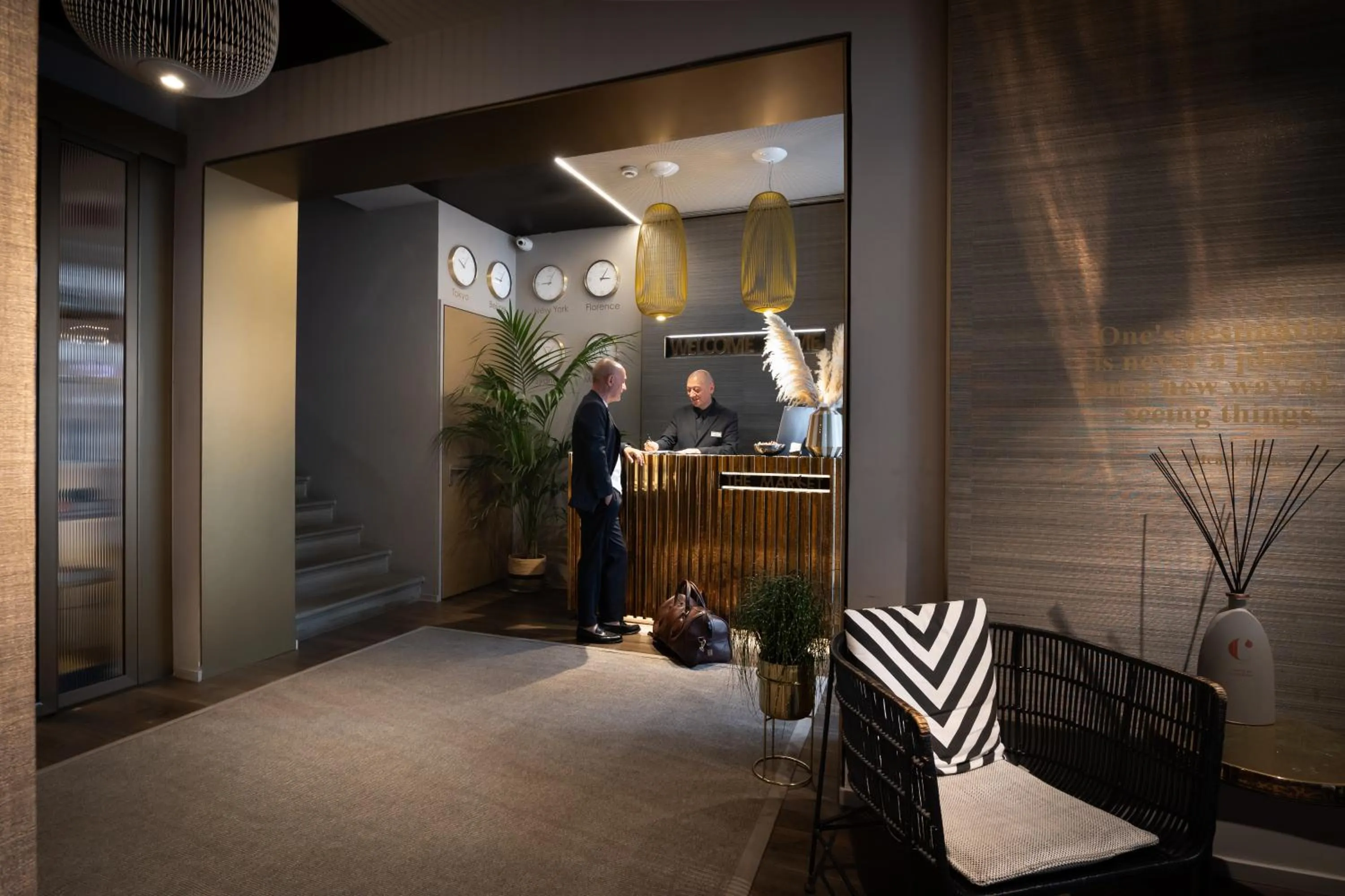 Lobby or reception in The Market Urban Hotel