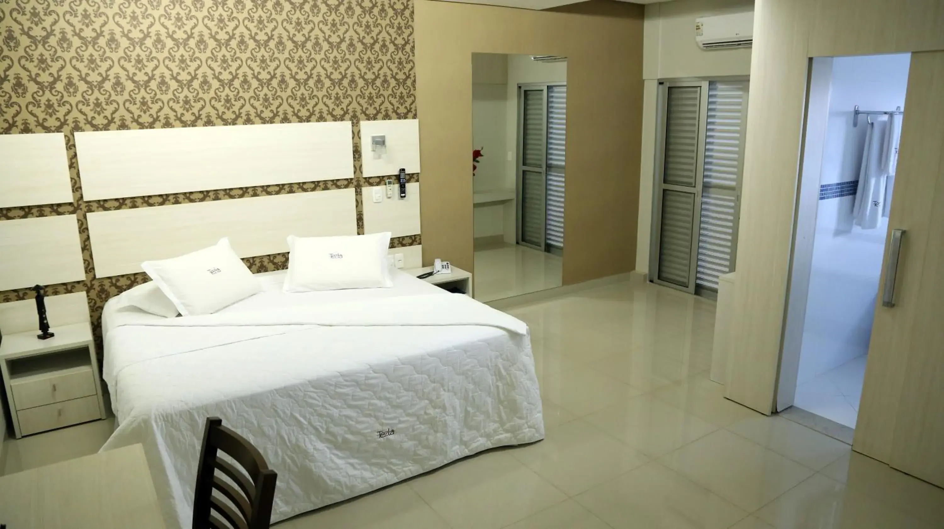 Bed in Tezla Hotel Bed in Tezla Hotel