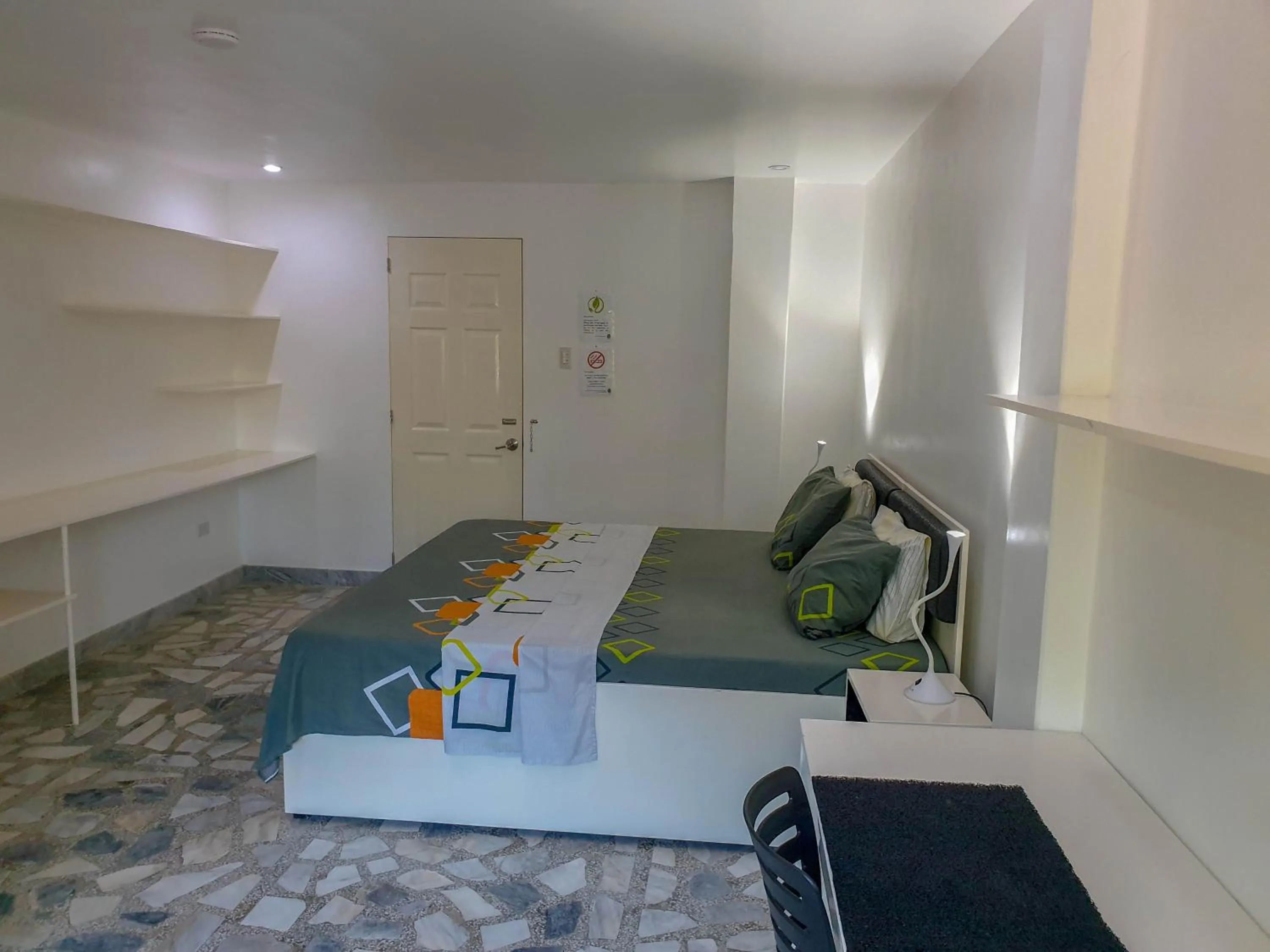 Bed in The Three P Beach Resort & Dive Center