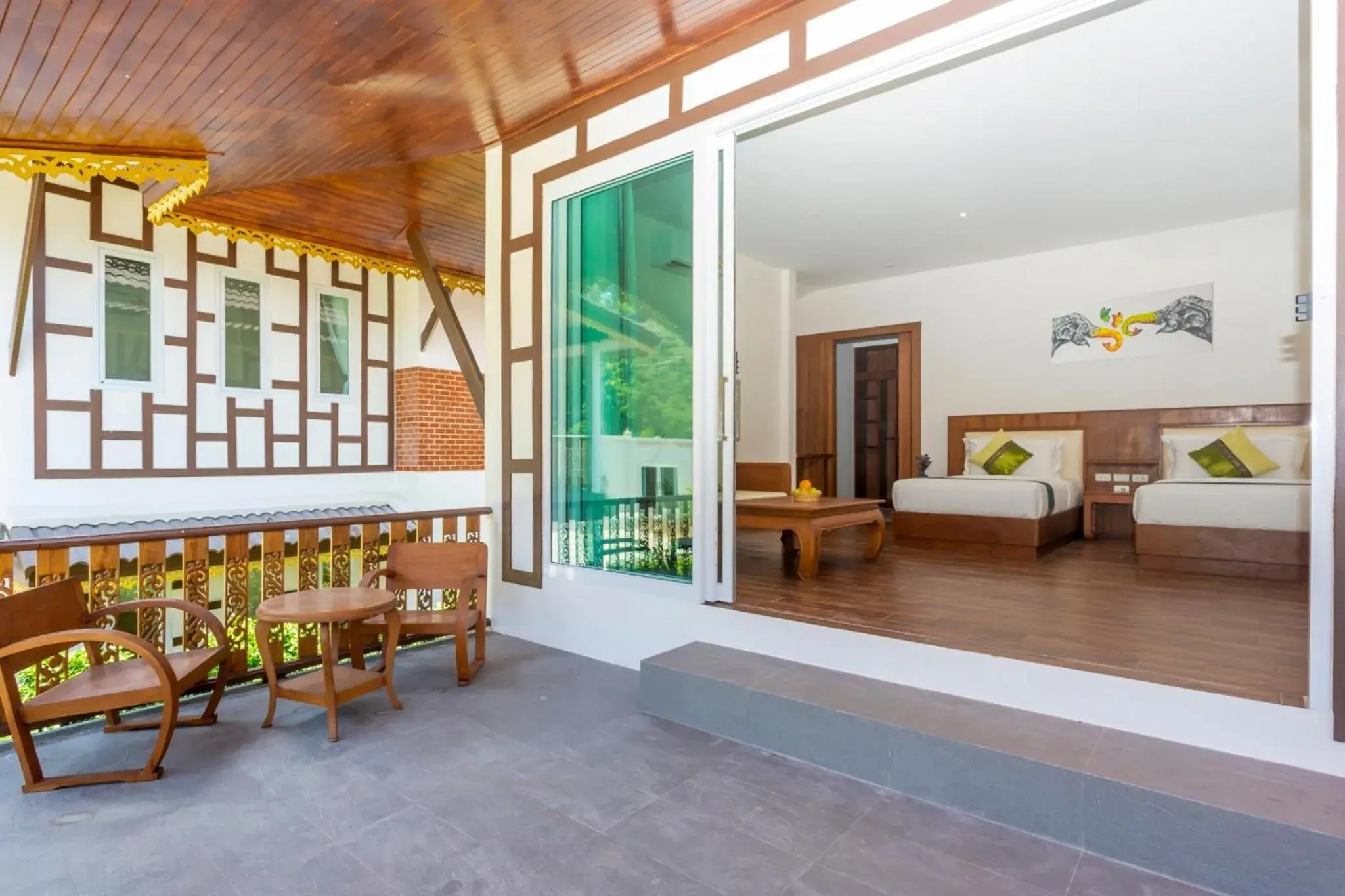 Bed in Aura Samui Best Beach Hotel - SHA Plus Bed in Aura Samui Best Beach Hotel - SHA Plus