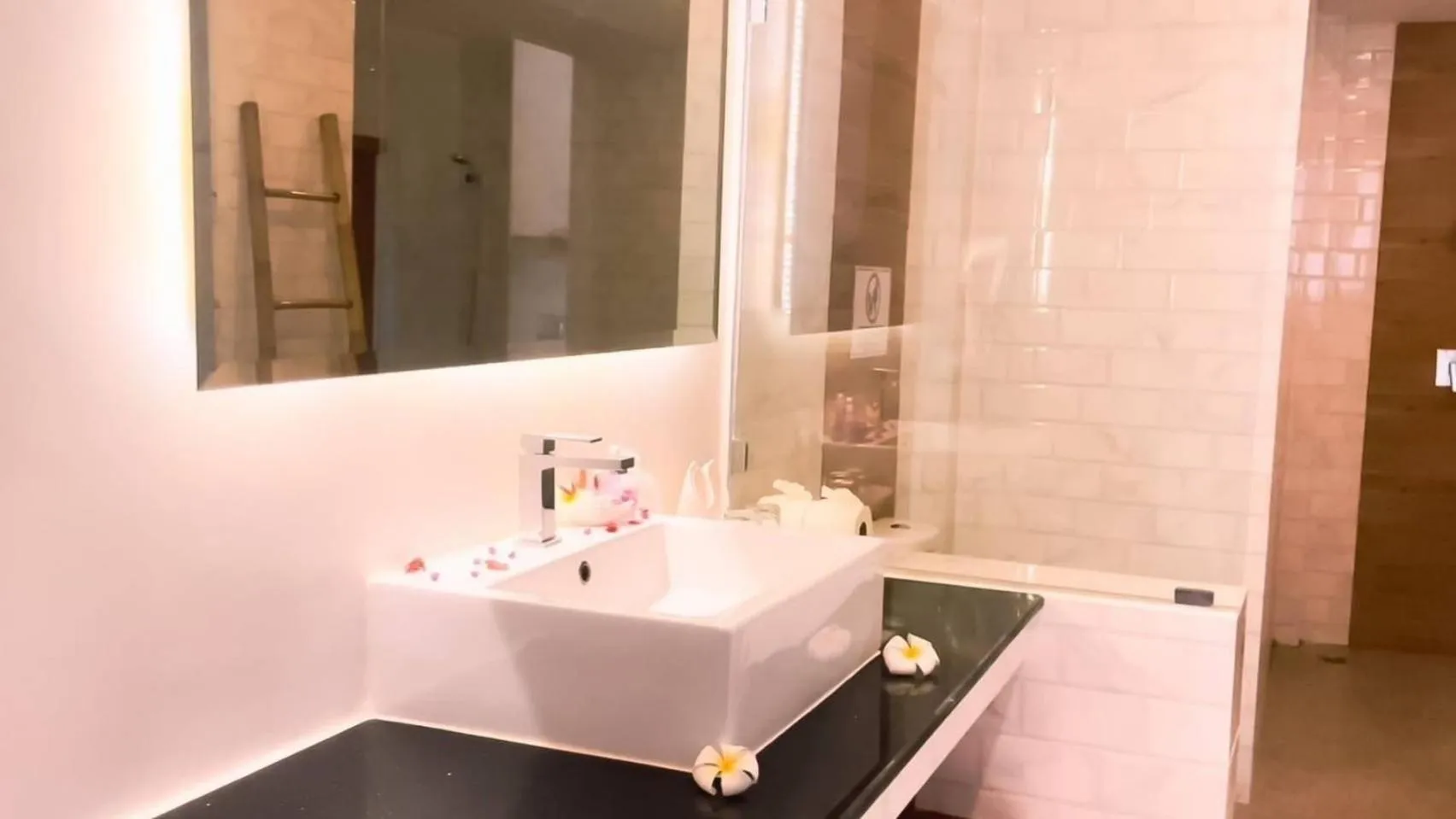 Bathroom in Aura Samui Best Beach Hotel - SHA Plus