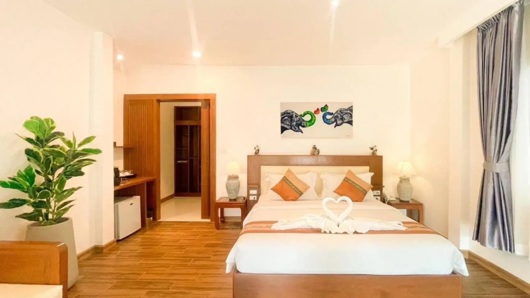 Bedroom, Bed in Aura Samui Best Beach Hotel - SHA Plus Bedroom, Bed in Aura Samui Best Beach Hotel - SHA Plus