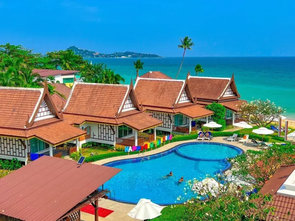 Swimming pool in Aura Samui Best Beach Hotel - SHA Plus Swimming pool in Aura Samui Best Beach Hotel - SHA Plus