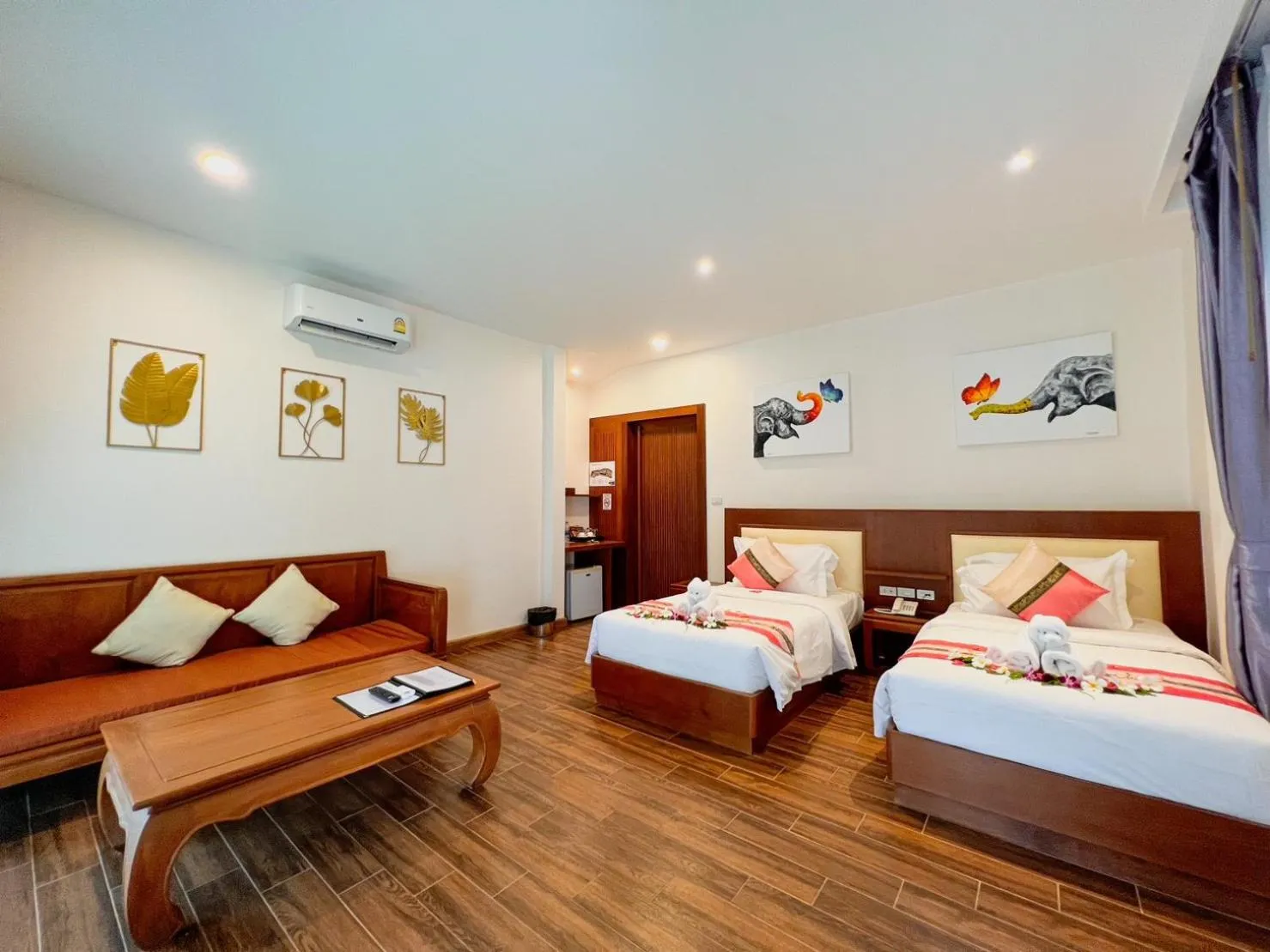 Bedroom, Bed in Aura Samui Best Beach Hotel - SHA Plus