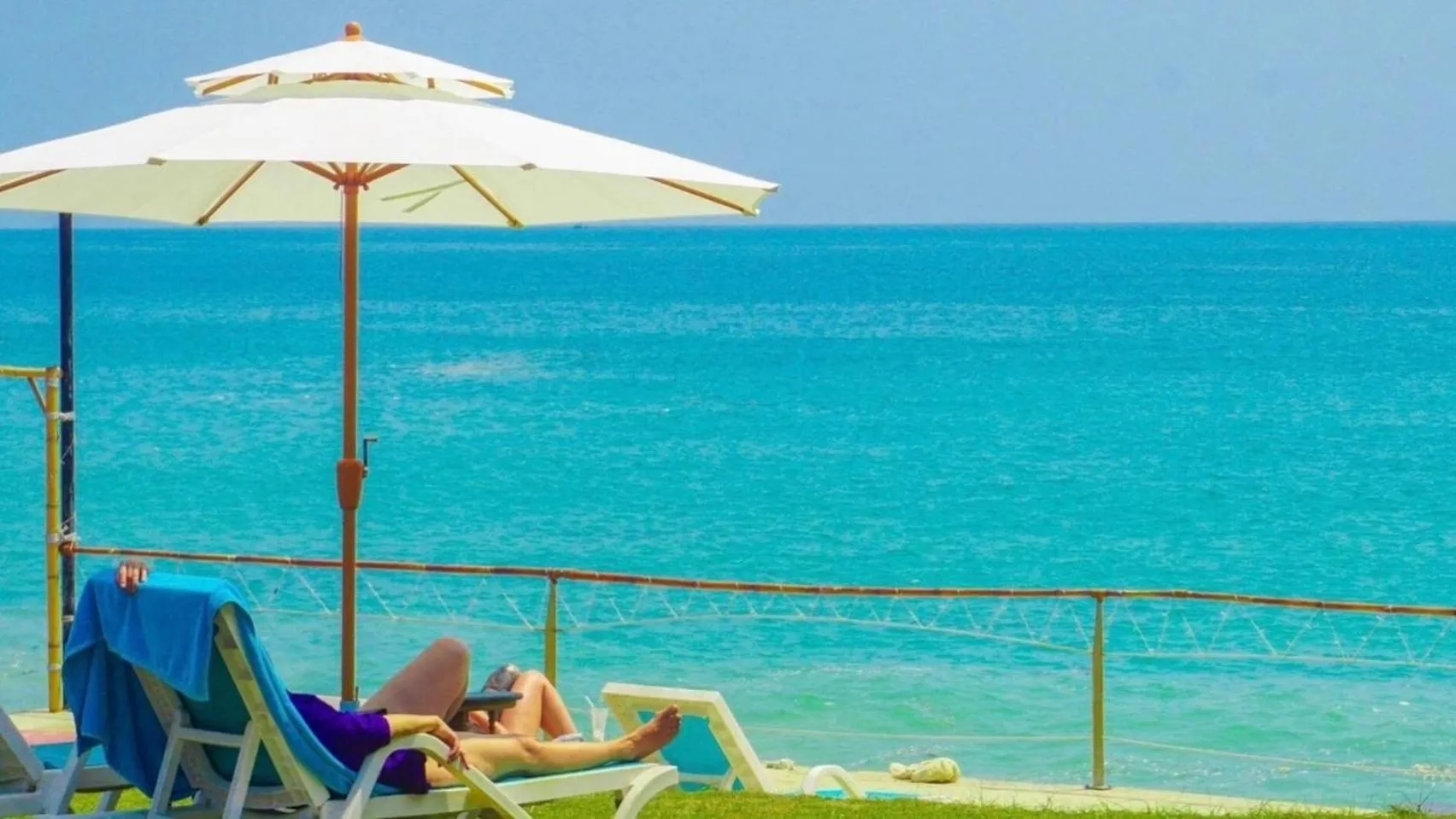 People in Aura Samui Best Beach Hotel - SHA Plus