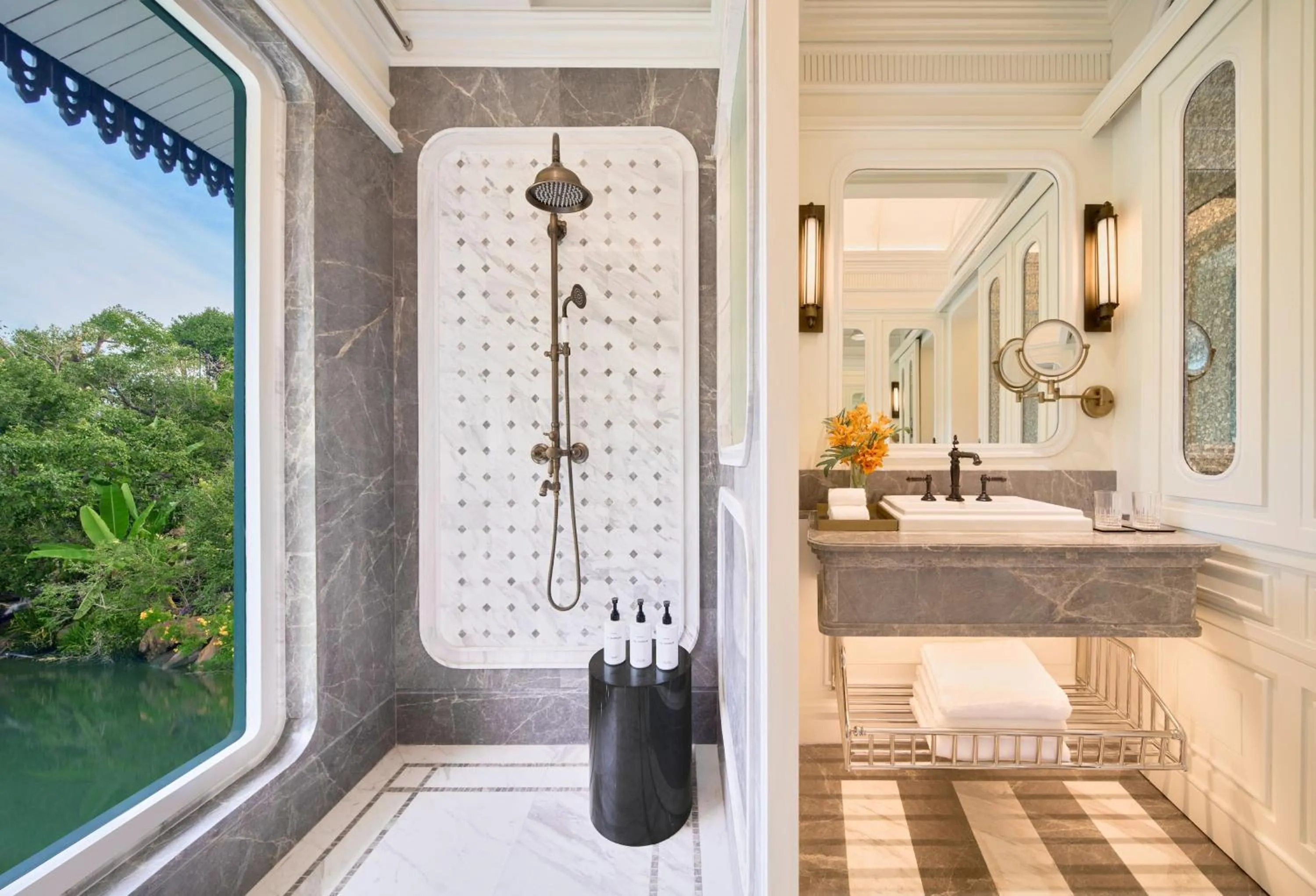 Shower in InterContinental Khao Yai Resort by IHG