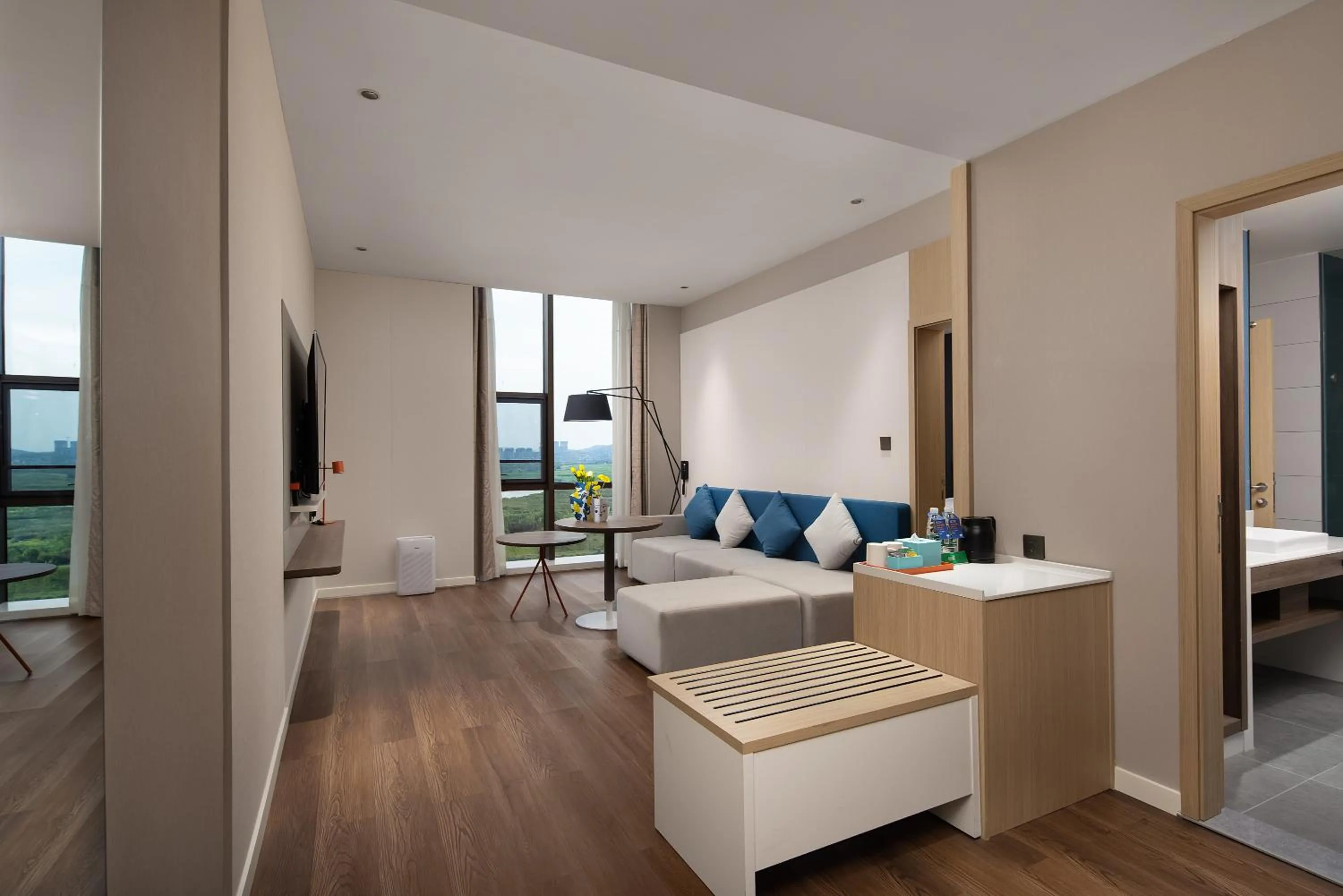 Living room in Holiday Inn Express Changsha University Tech City by IHG