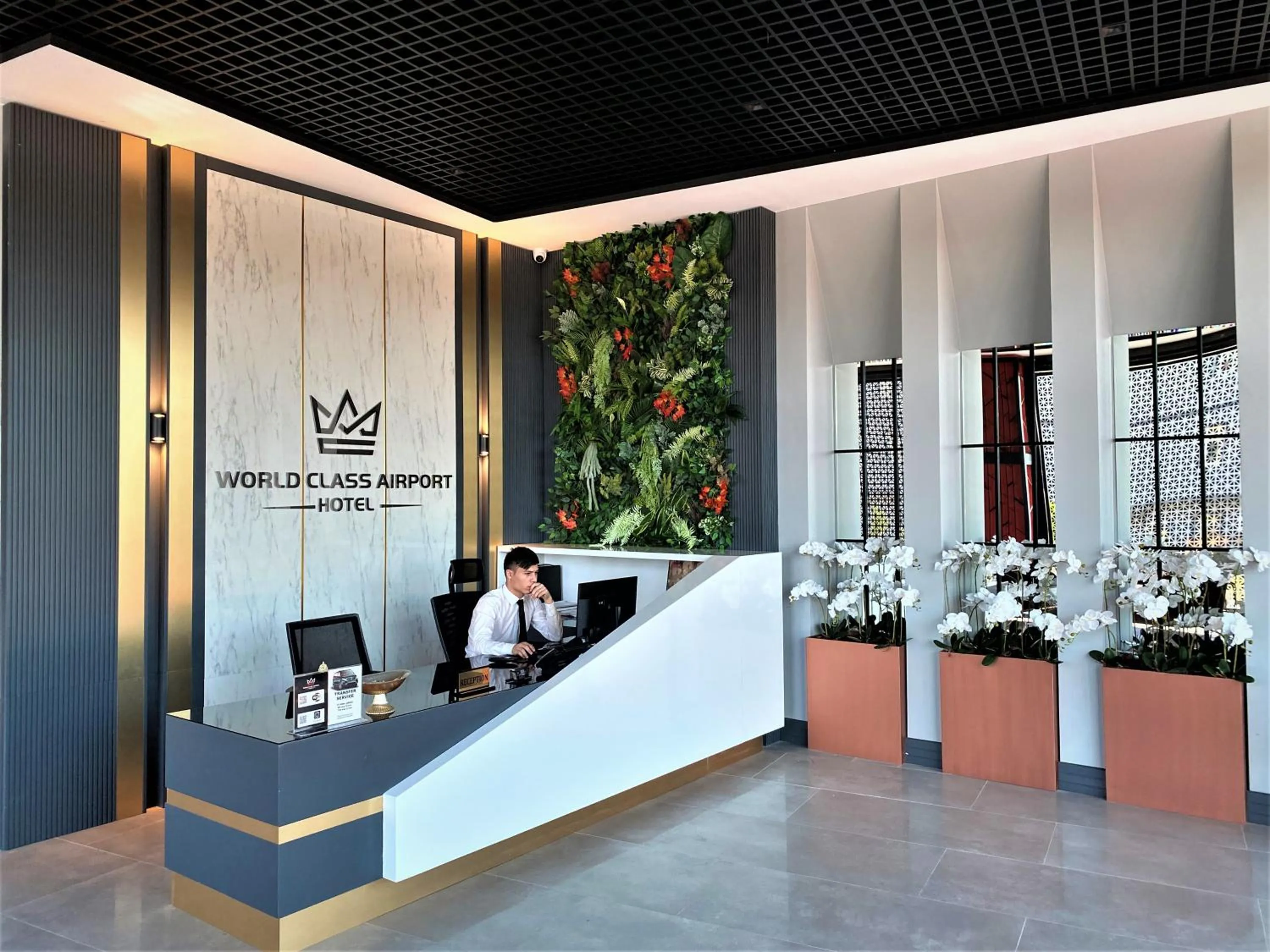 Lobby or reception in World Class Hotel - Istanbul Airport