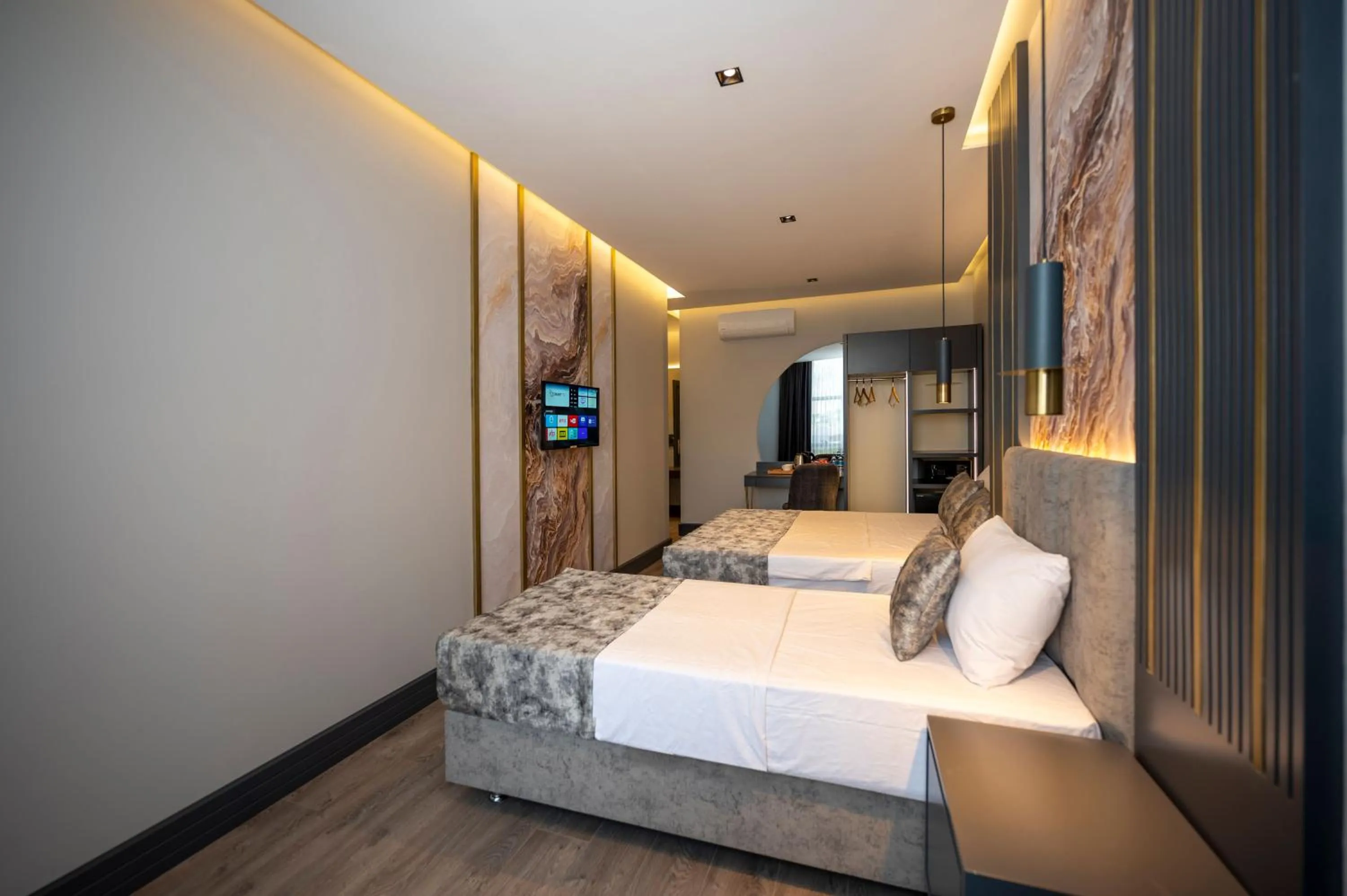 Photo of the whole room, Bed in World Class Hotel - Istanbul Airport