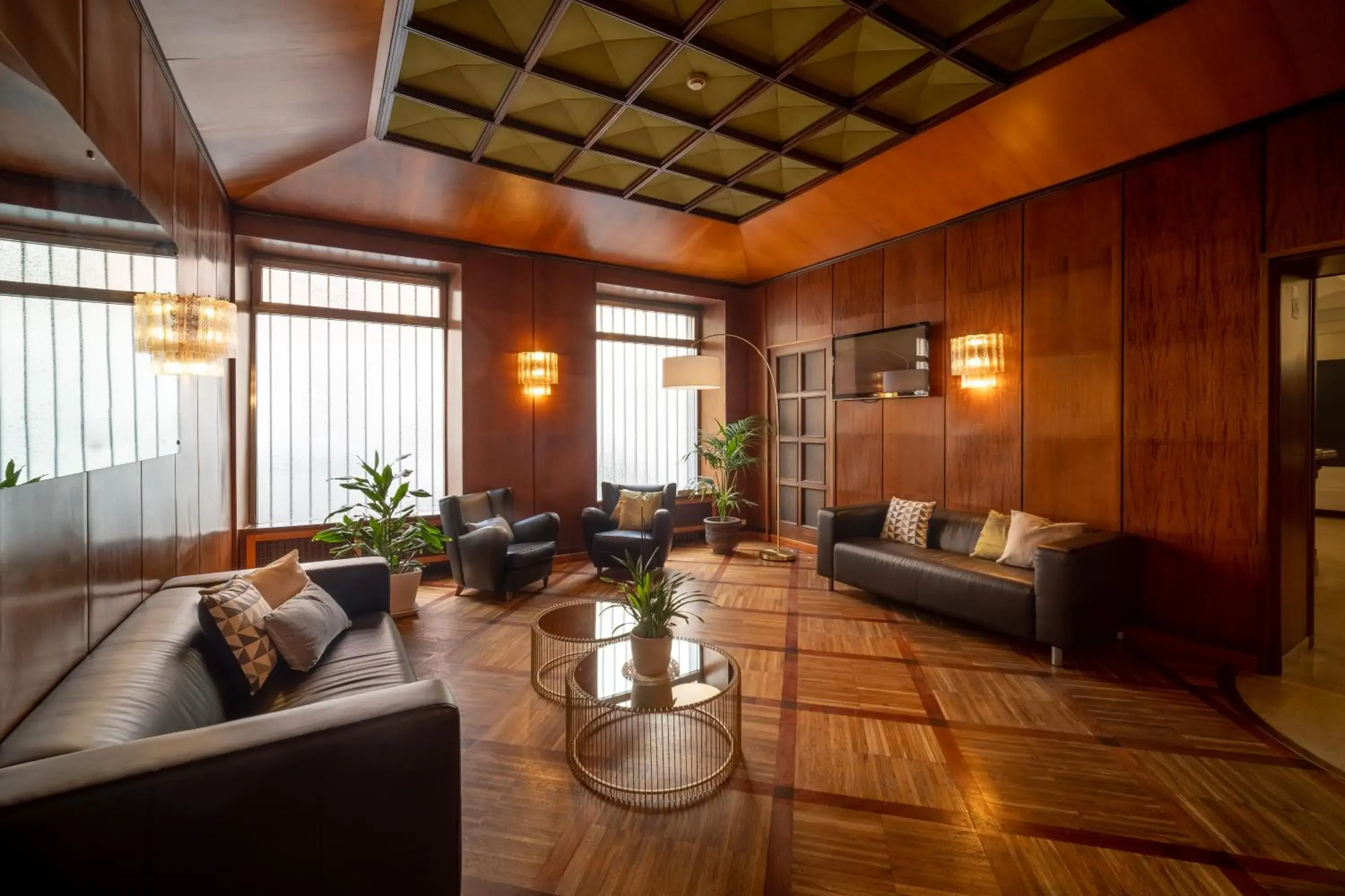 Lounge or bar in Hotel Italia Lounge or bar in Hotel Italia