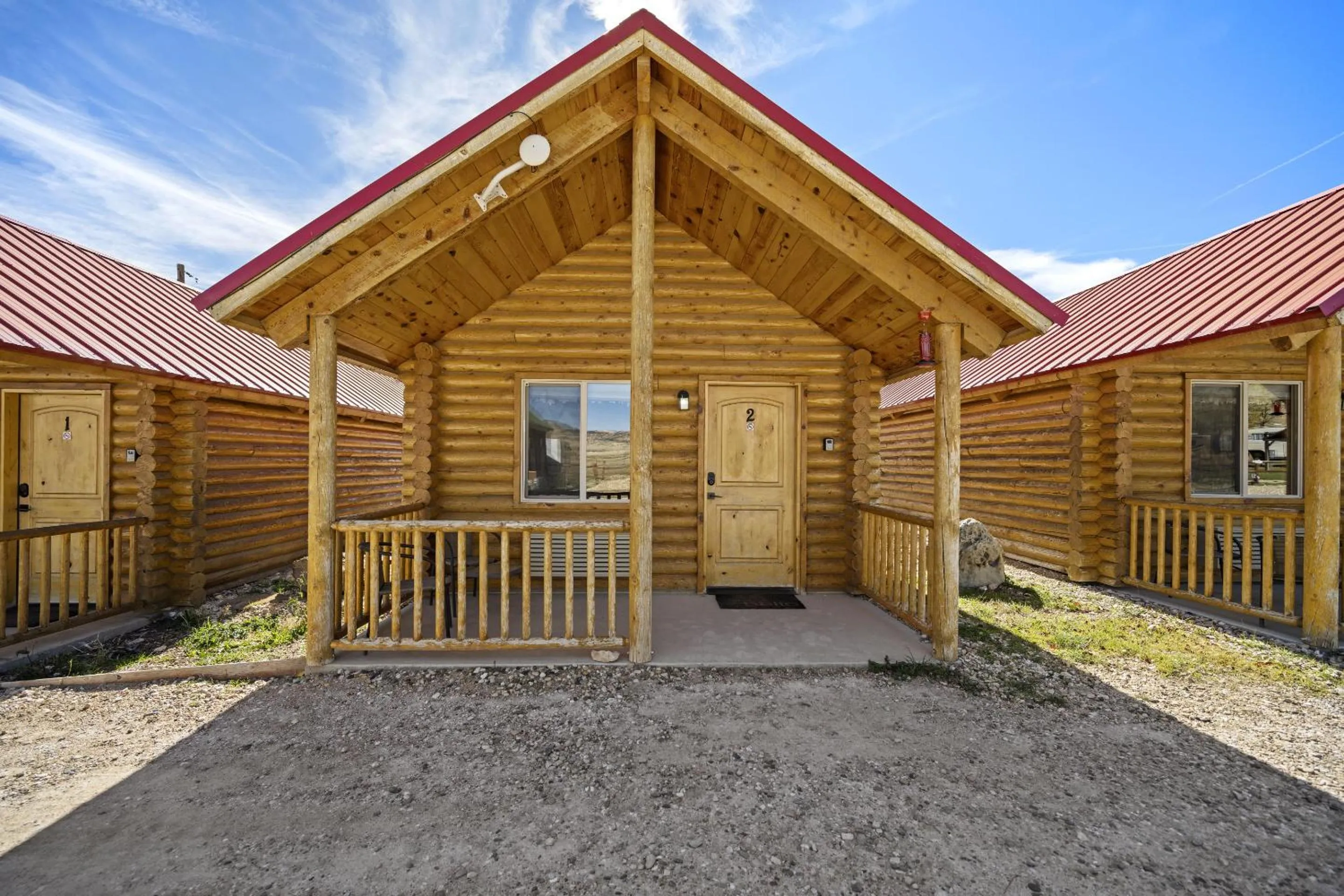 Lobby or reception in Bryce Canyon Log Cabins