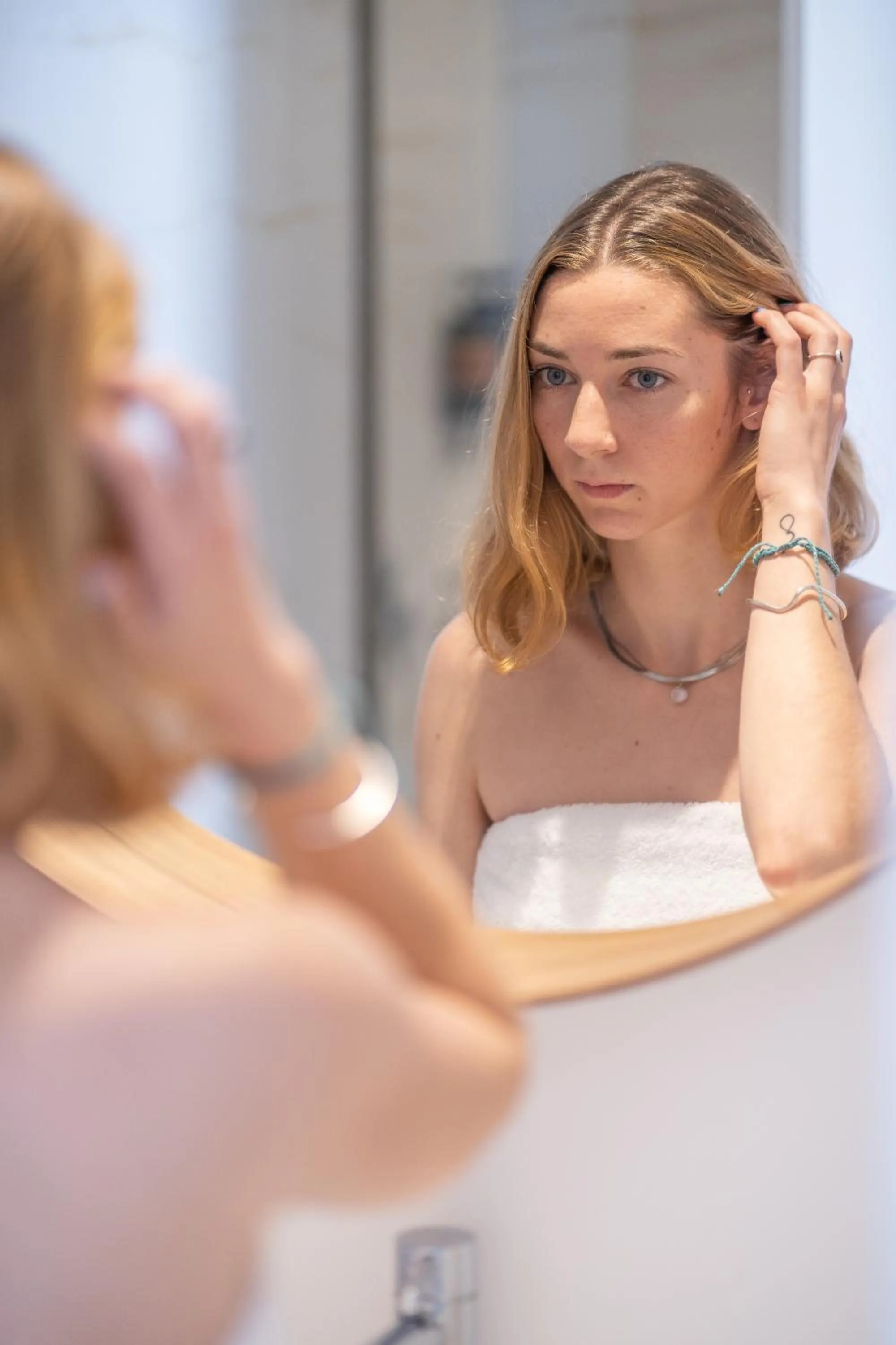 Bathroom in Pure Hotel by Athens Prime Hotels