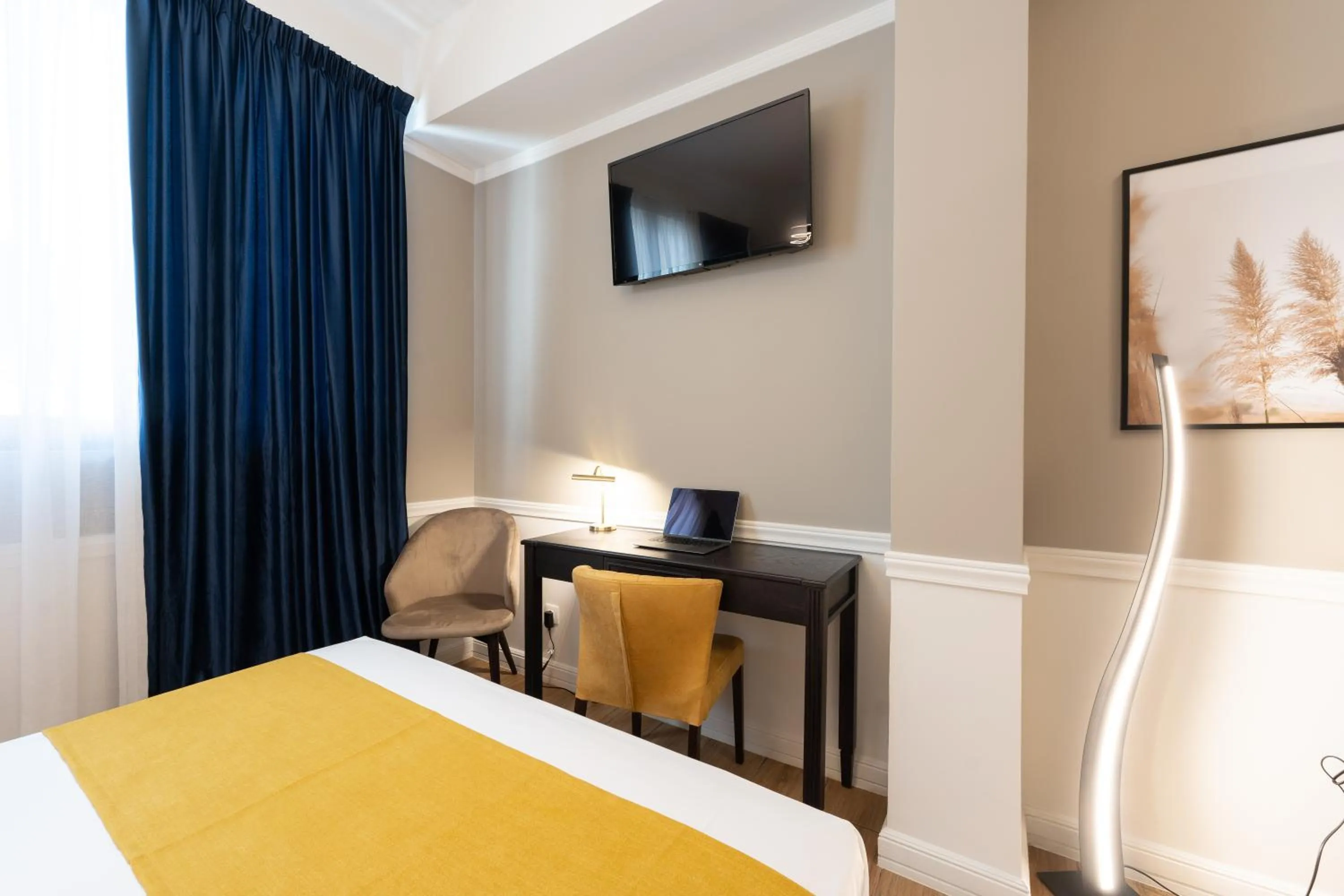 TV and multimedia, Bed in Pure Hotel by Athens Prime Hotels
