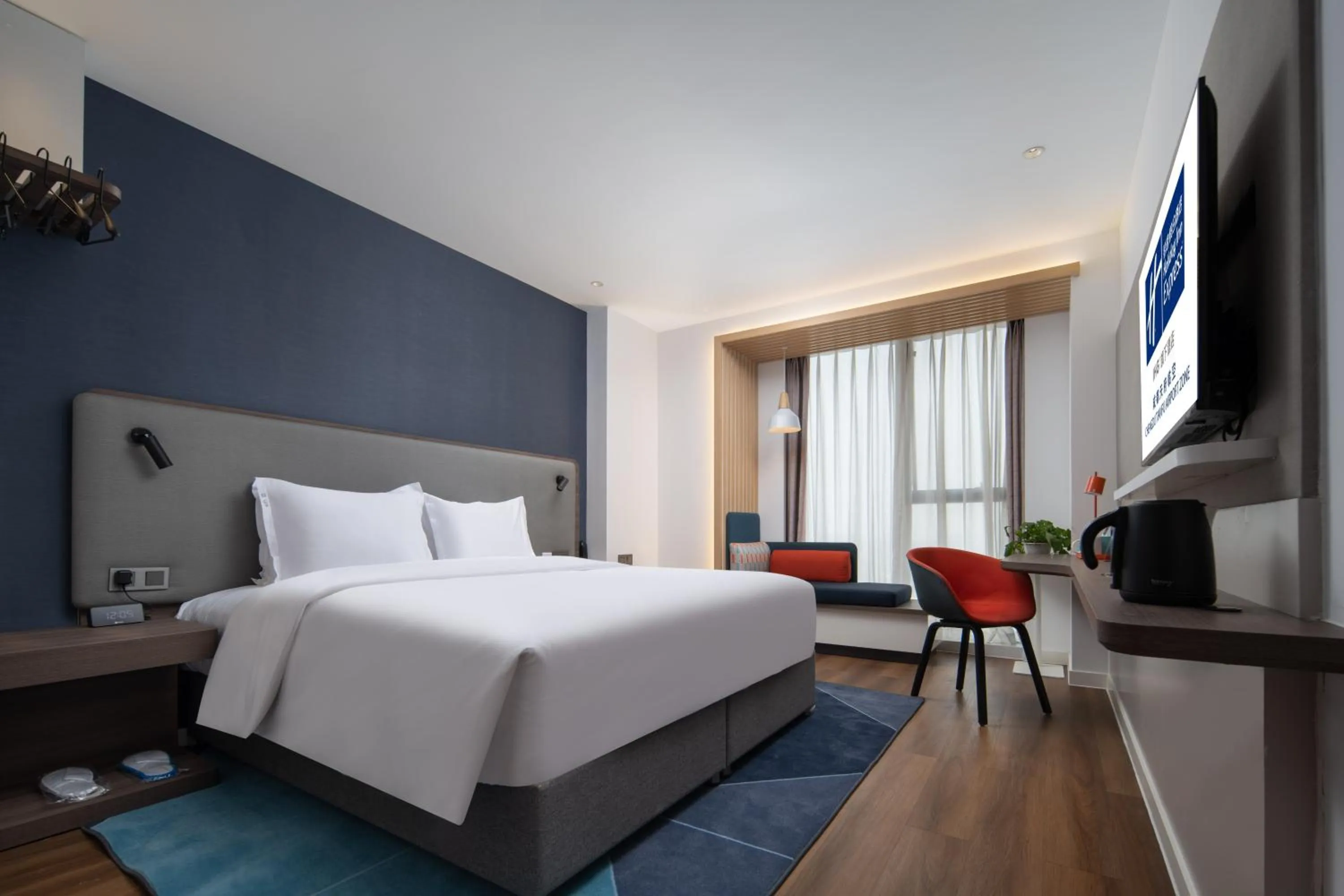 Bed in Holiday Inn Express Chengdu Tianfu Airport Zone by IHG