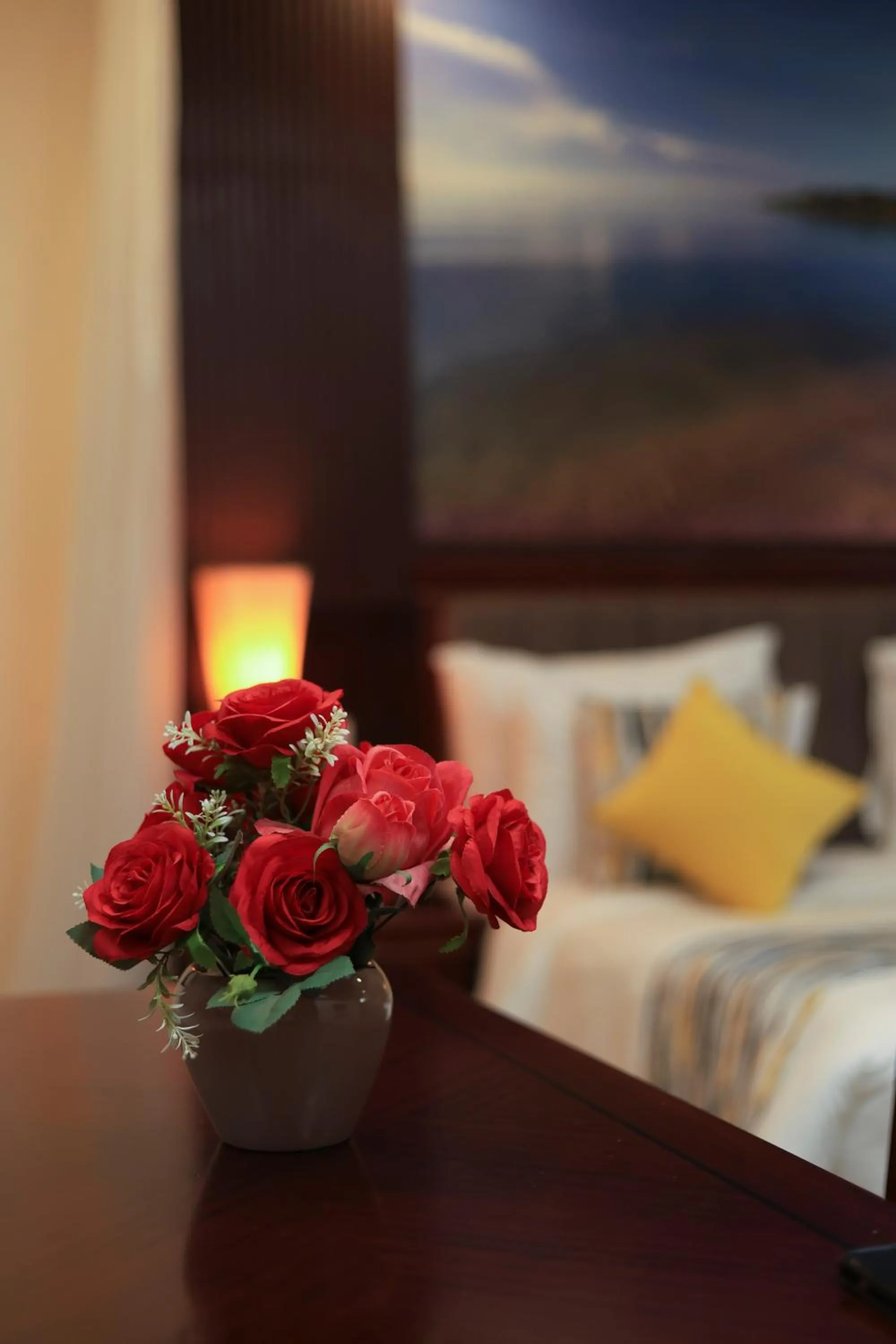 Bed in Royal Suites Hotel-Kampala