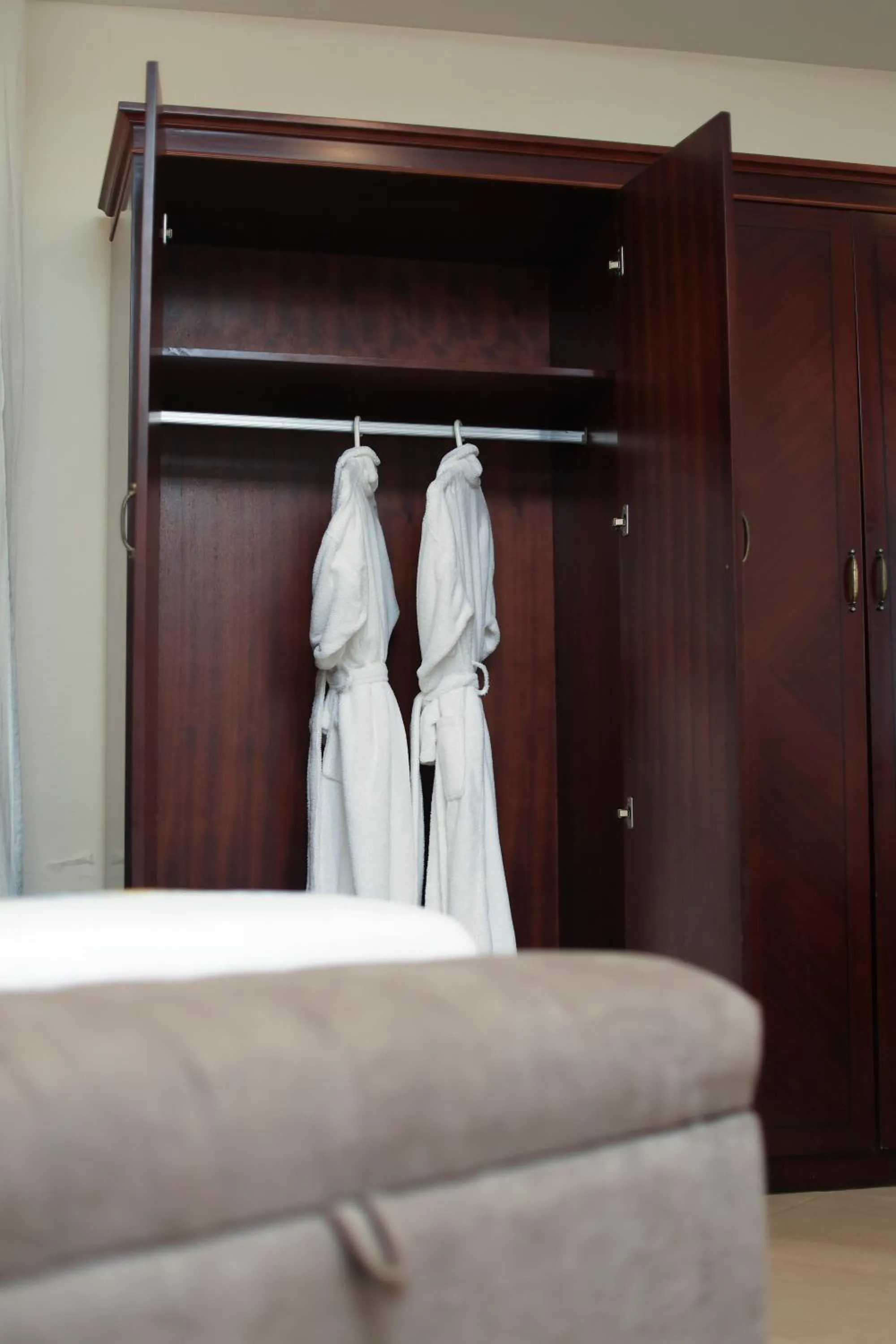 Bed in Royal Suites Hotel-Kampala