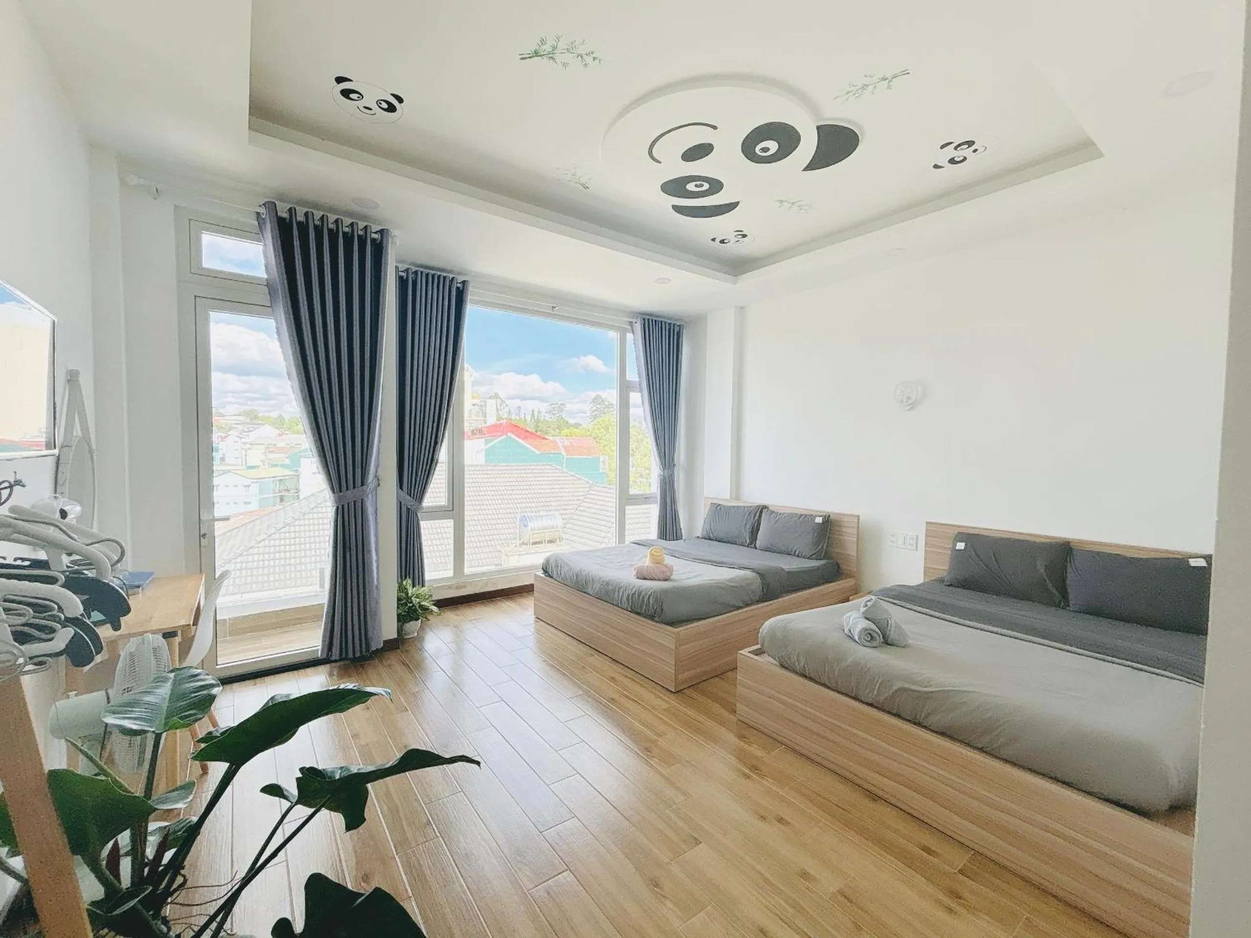 Balcony/Terrace in Duy Thanh hotel