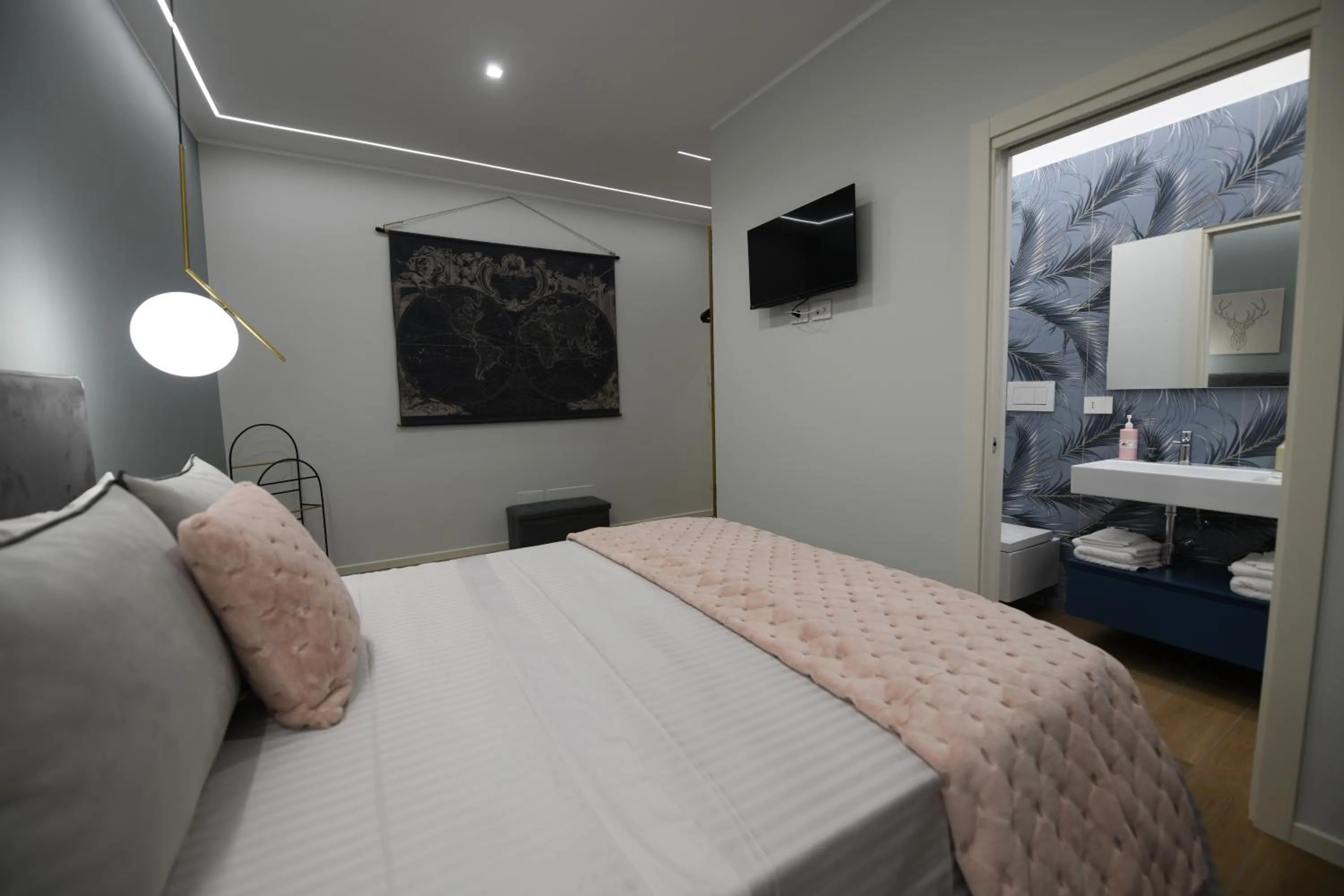 Bedroom, Bed in Lalù B&B