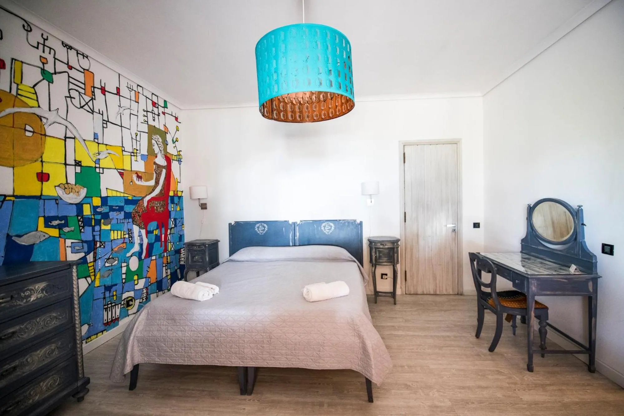 Bed in Villa Scilla e Cariddi