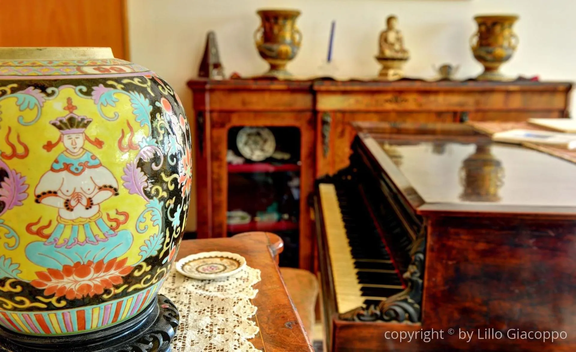Living room in Villa Scilla e Cariddi