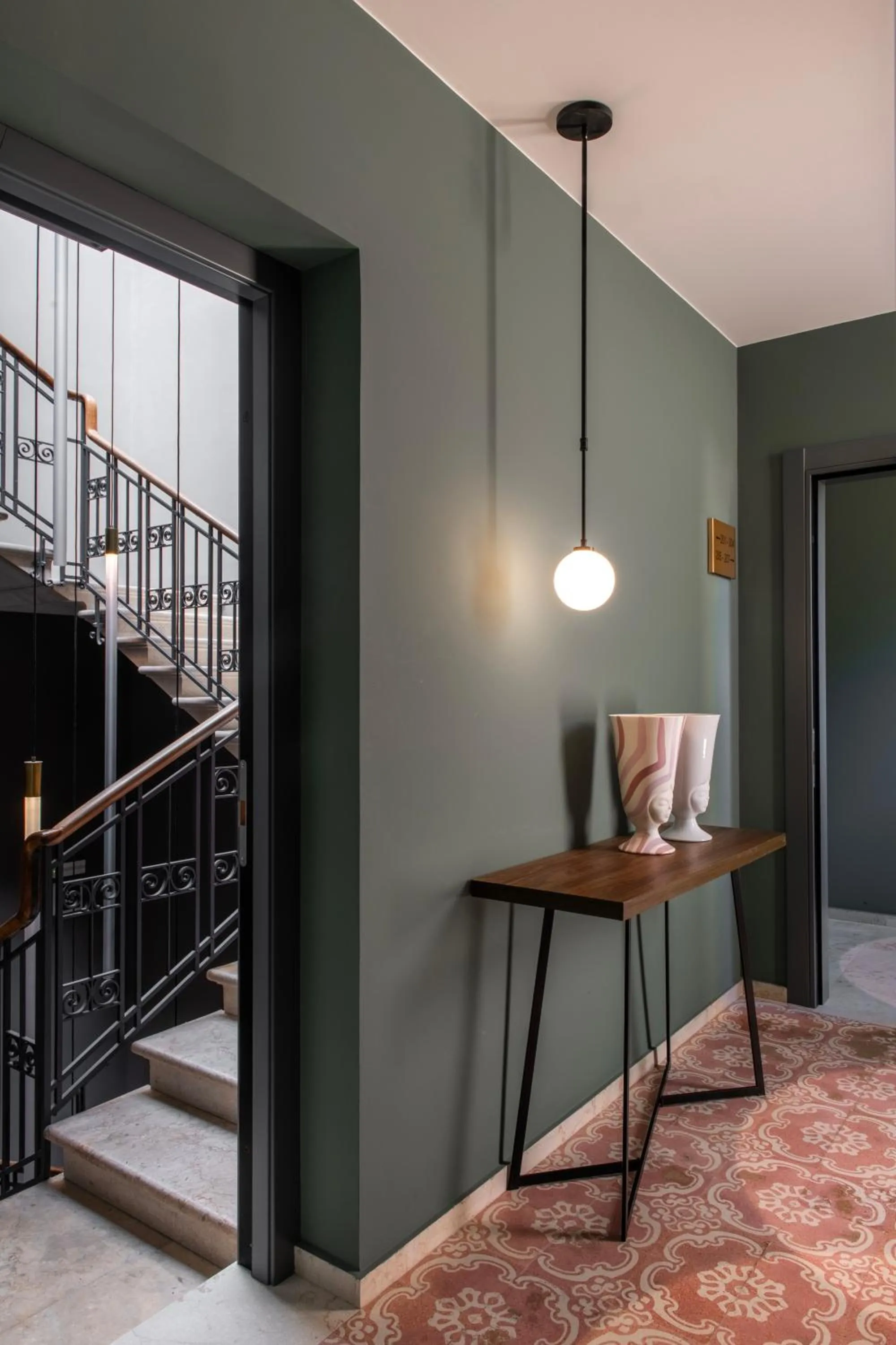 Decorative detail in Re Sale Boutique Hotel