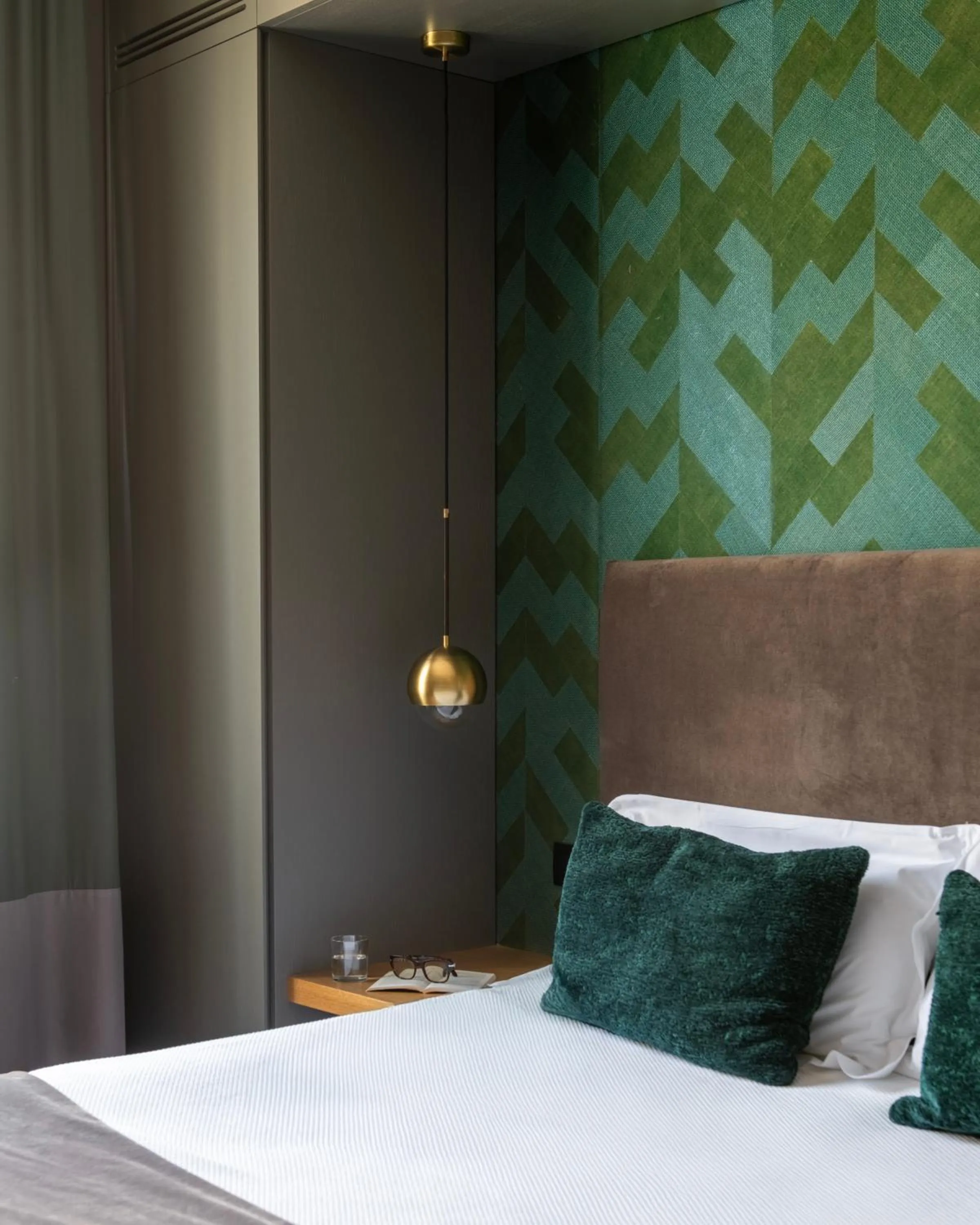 Decorative detail, Bed in Re Sale Boutique Hotel