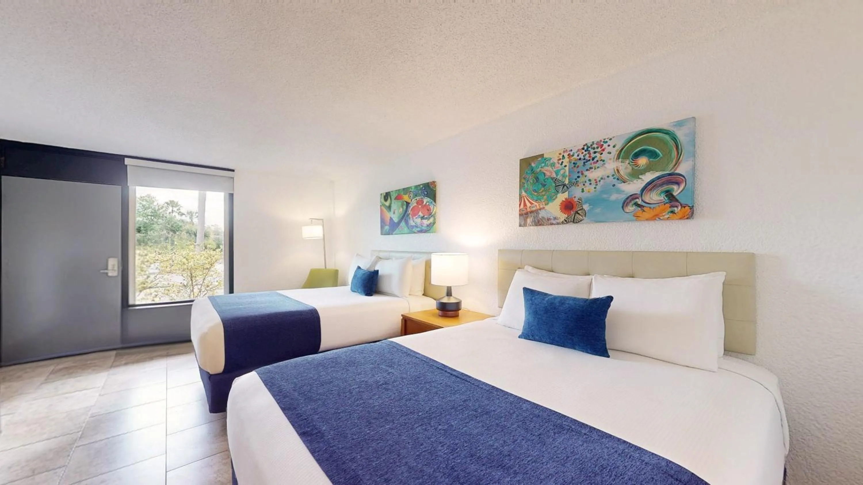 View (from property/room), Bed in Park Royal Orlando