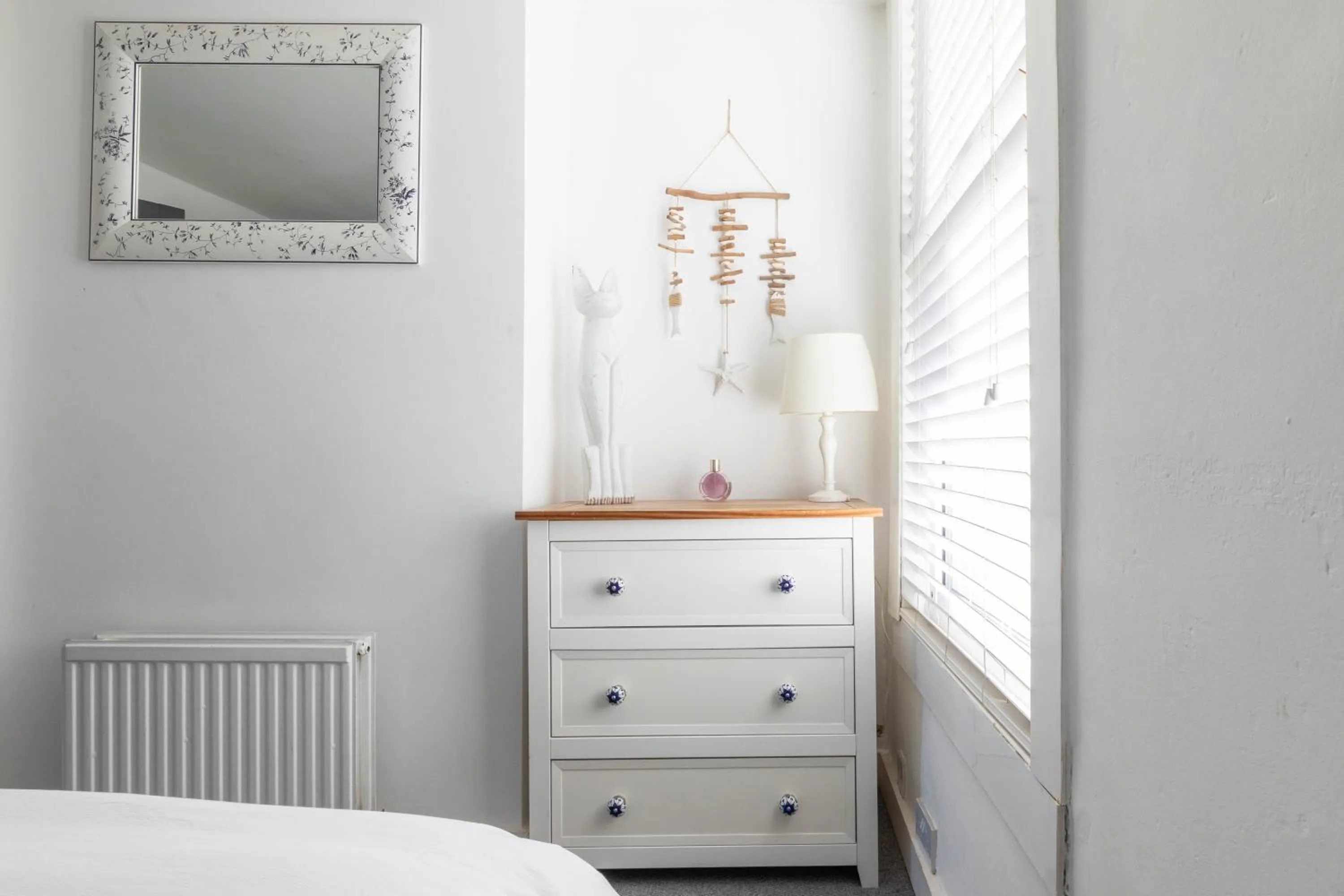 Bedroom in Sprite Cottage, in the heart of Whitstable