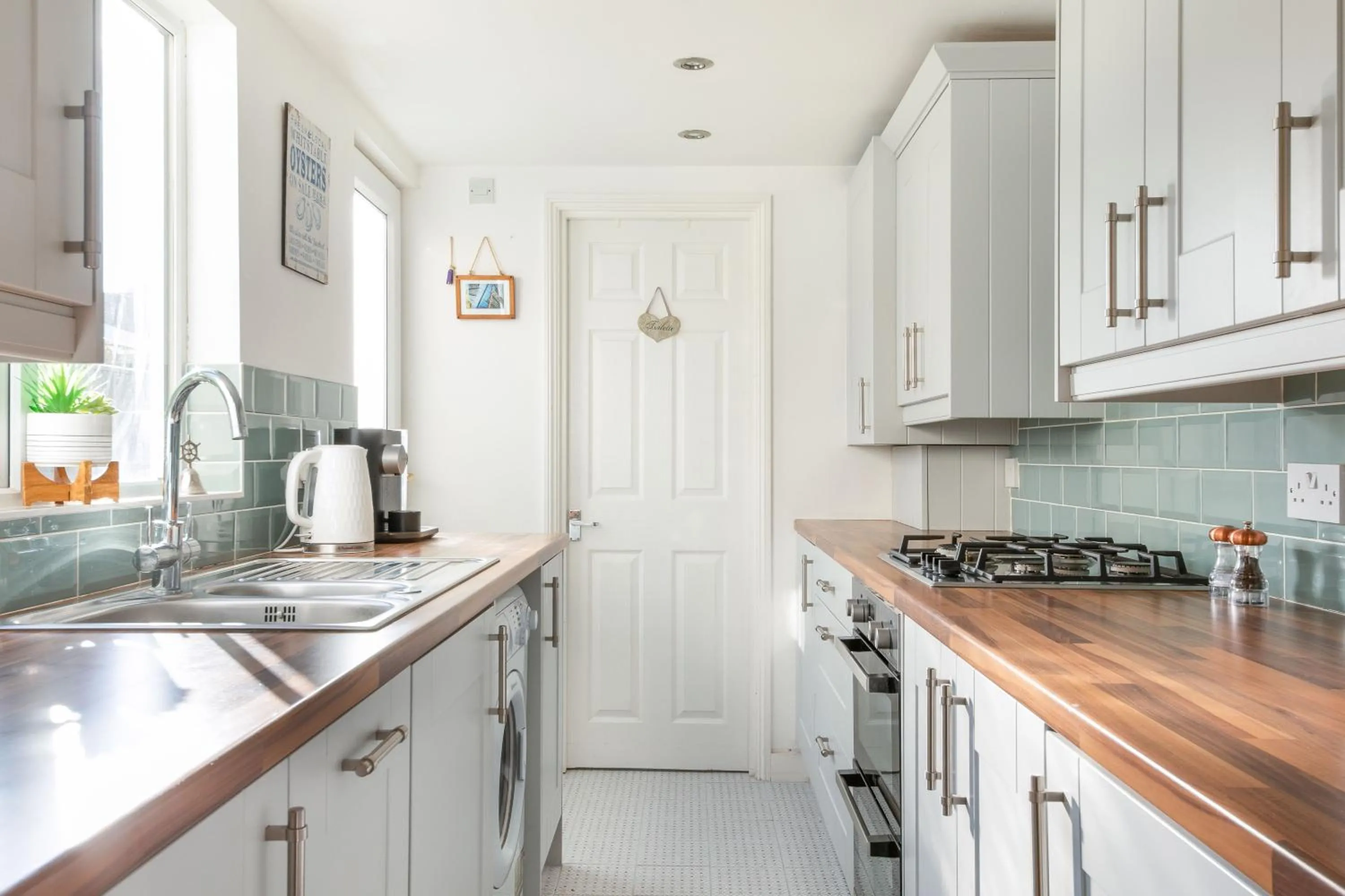 Kitchen or kitchenette in Sprite Cottage, in the heart of Whitstable