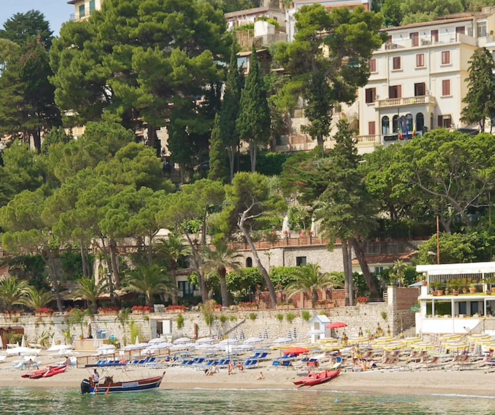 Beach in Jonic Hotel Mazzarò