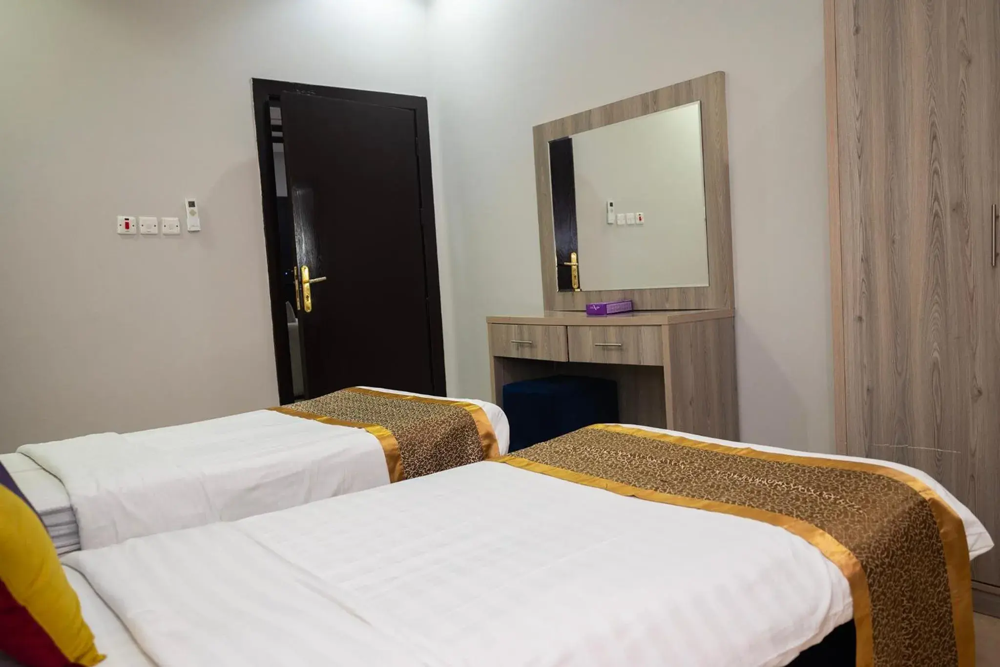 Bed in شقق أهلين للشقق المخدومة Bed in شقق أهلين للشقق المخدومة