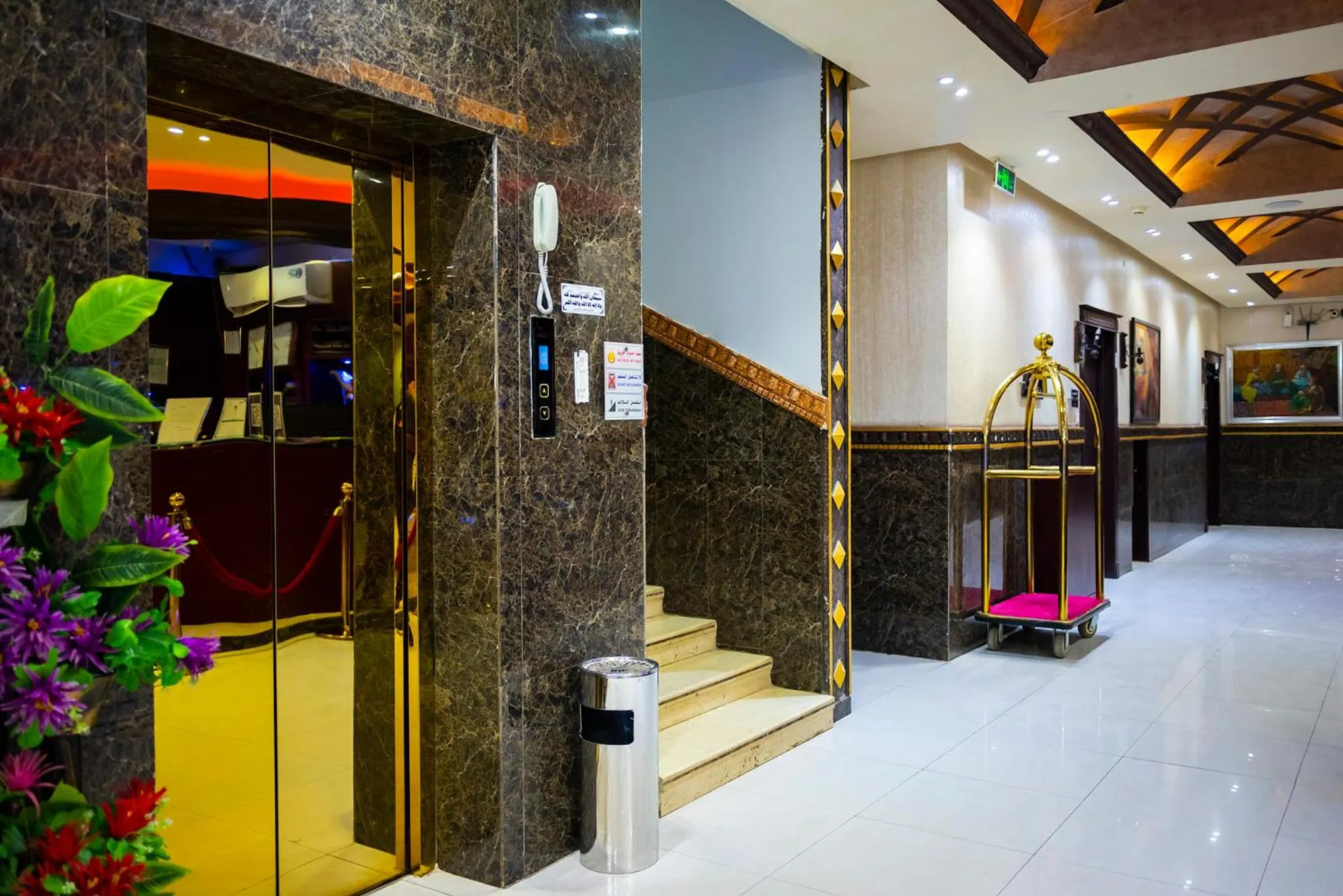 Lobby or reception in شقق أهلين للشقق المخدومة