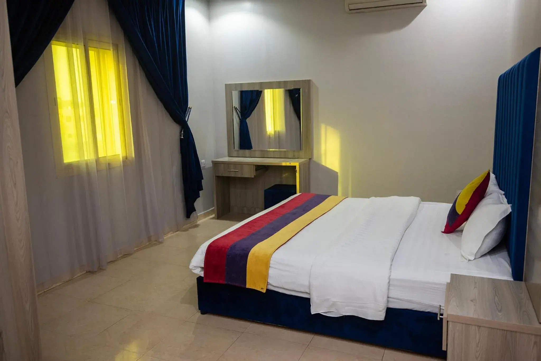 Bed in شقق أهلين للشقق المخدومة Bed in شقق أهلين للشقق المخدومة