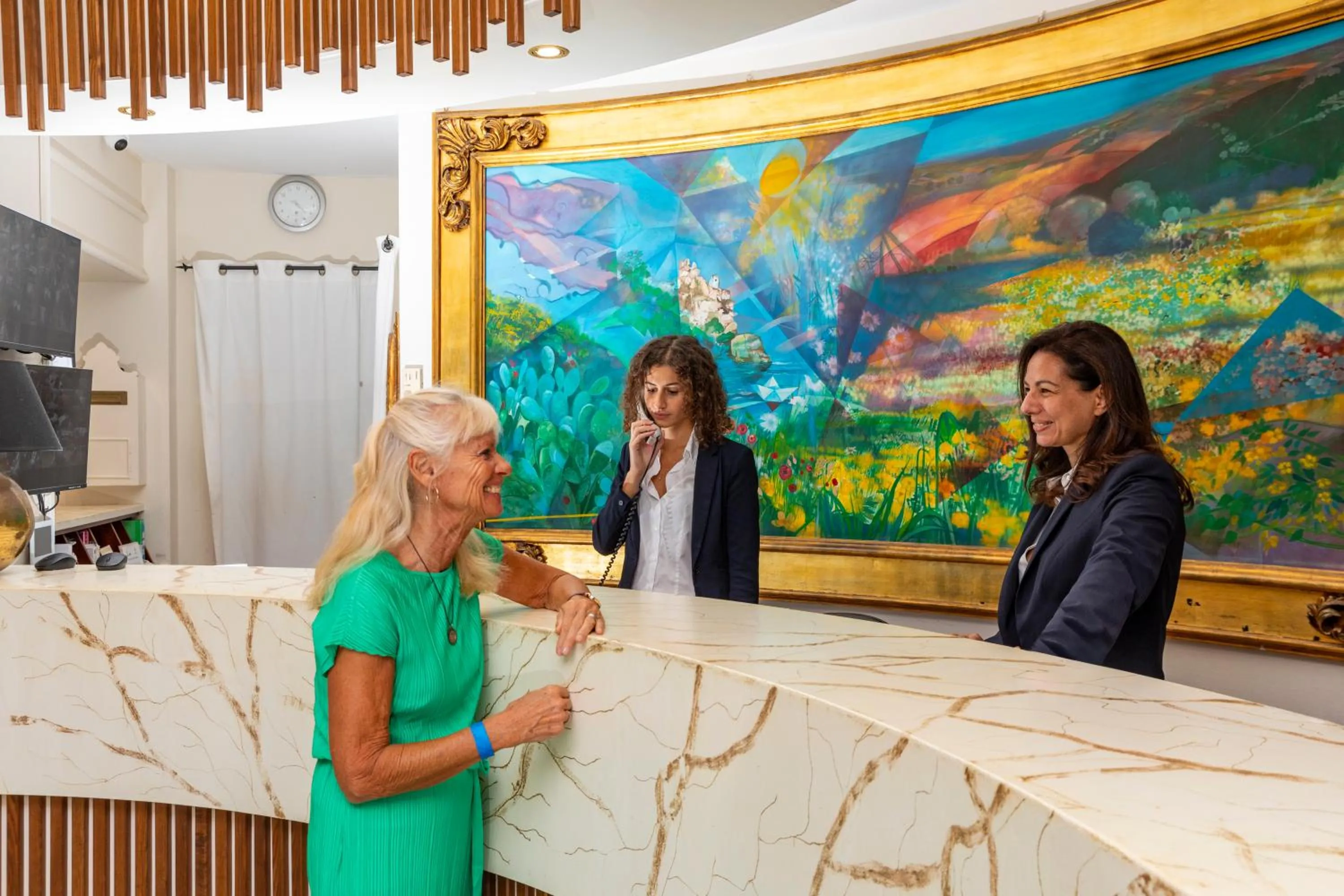 Staff in Hotel Kalura