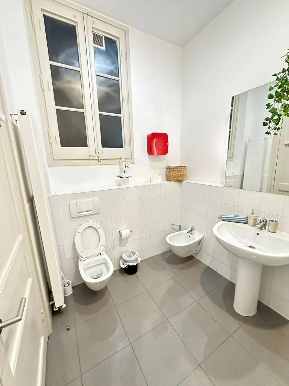 Bathroom in Alojamiento Roger