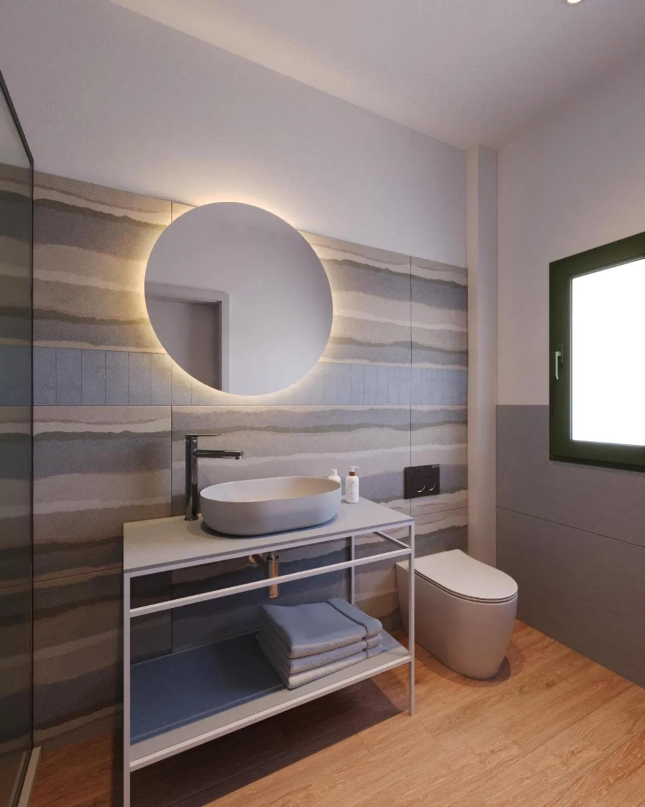 Bathroom in Lu' Hotel Porto Pino