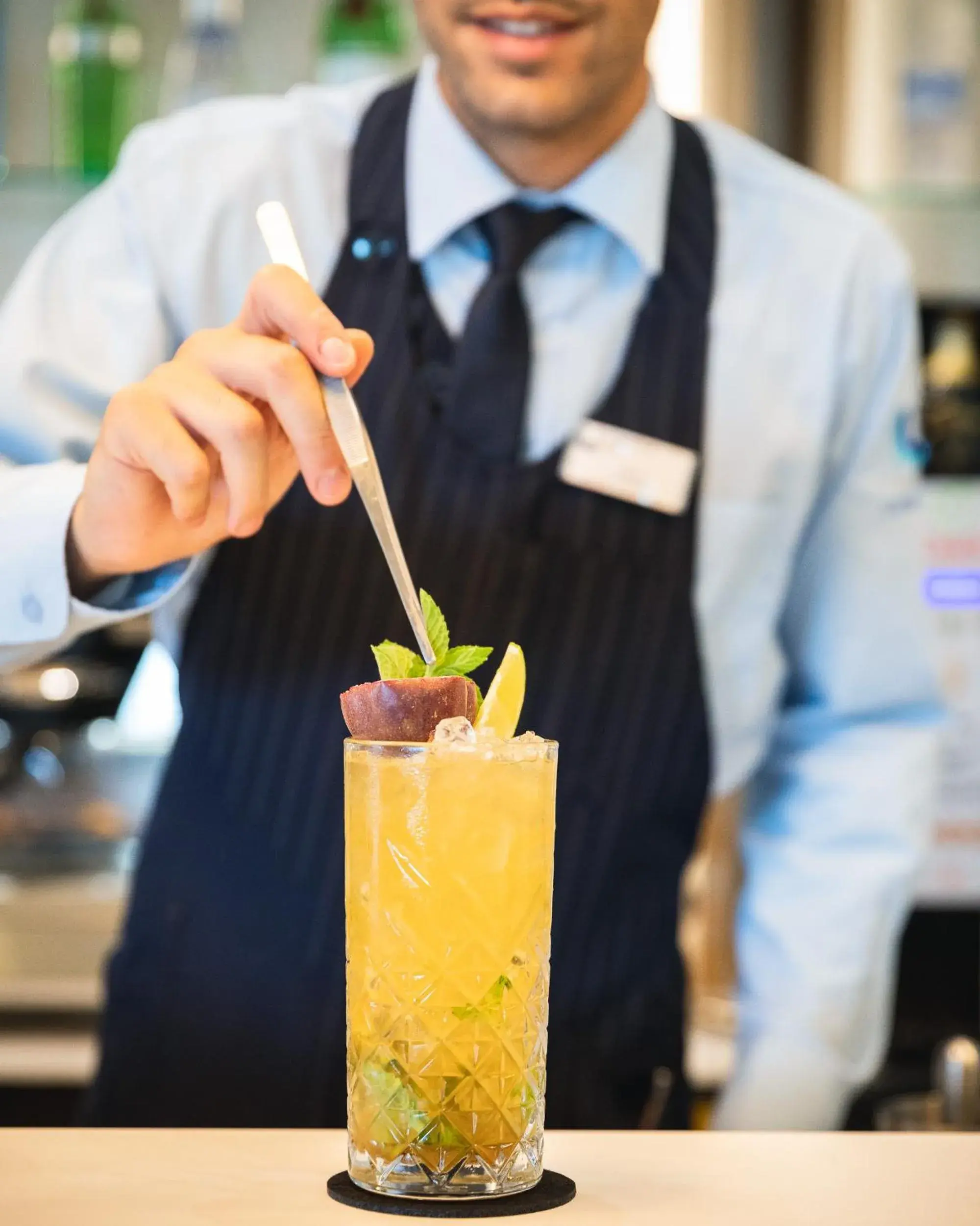 Lounge or bar in Lu' Hotel Porto Pino Lounge or bar in Lu' Hotel Porto Pino