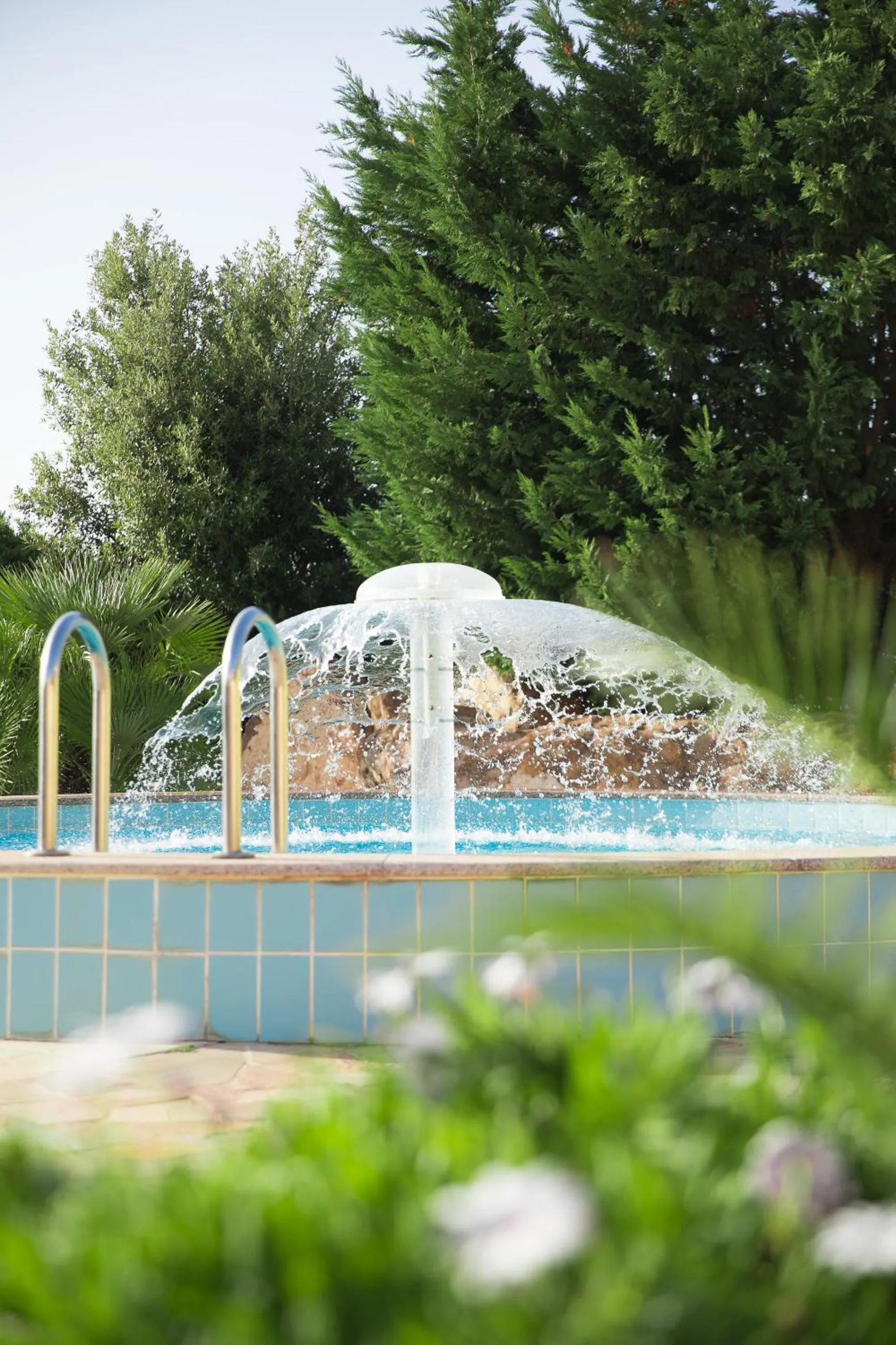 Swimming pool in Lu' Hotel Porto Pino