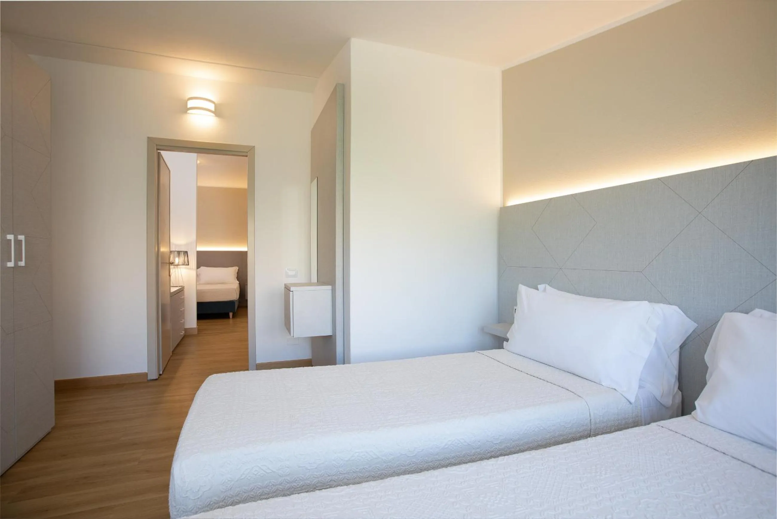 Bedroom, Bed in Lu' Hotel Porto Pino