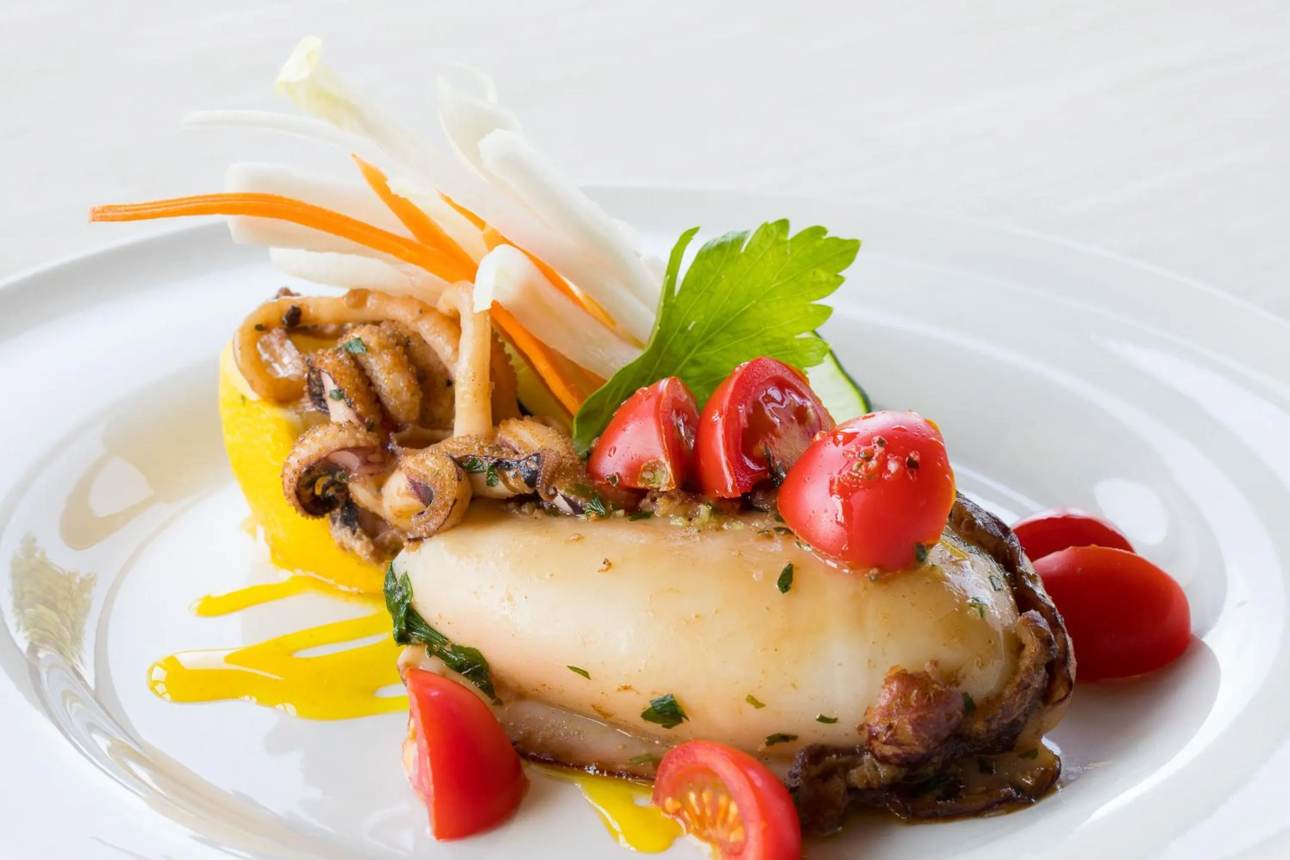 Food close-up in Lu' Hotel Porto Pino