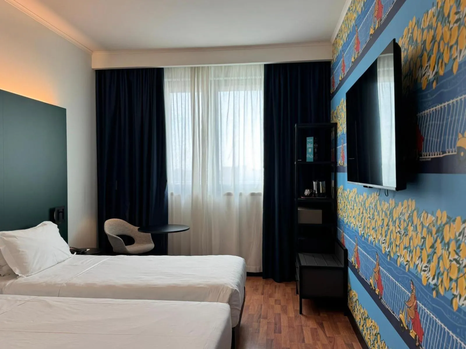 Bed in Mitico Hotel & Natural Spa