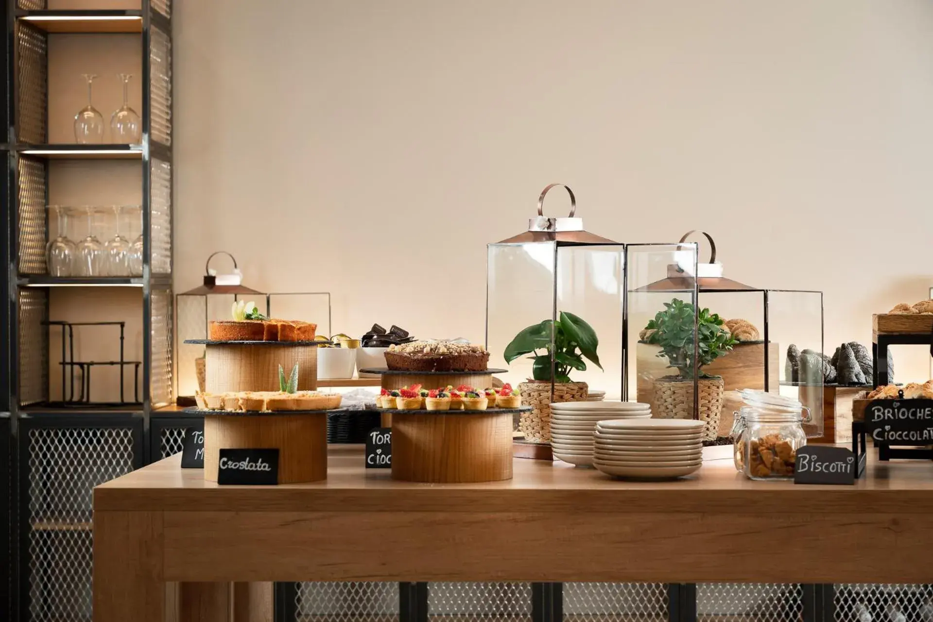 Buffet breakfast in Mitico Hotel & Natural Spa Buffet breakfast in Mitico Hotel & Natural Spa