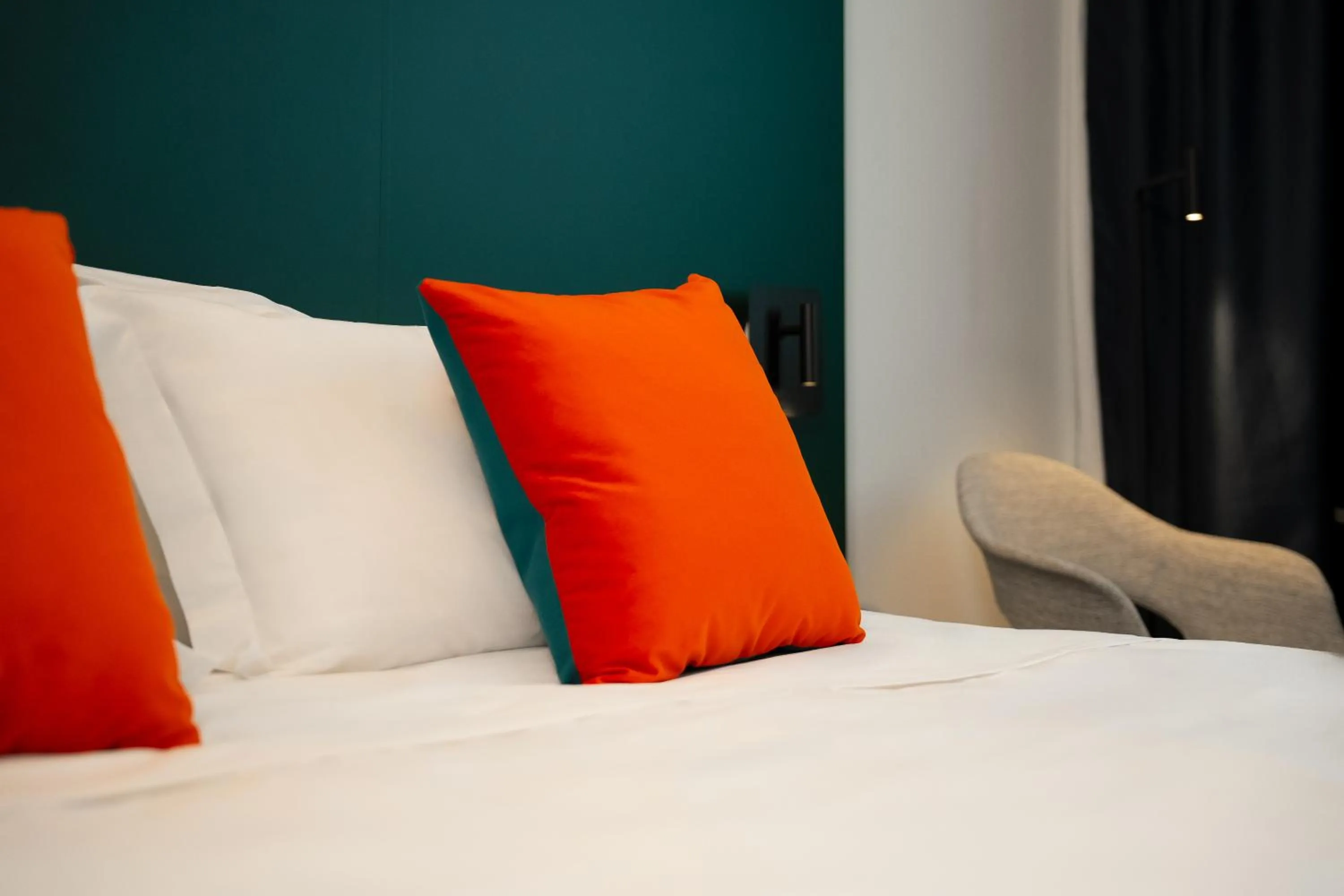 Bed in Mitico Hotel & Natural Spa