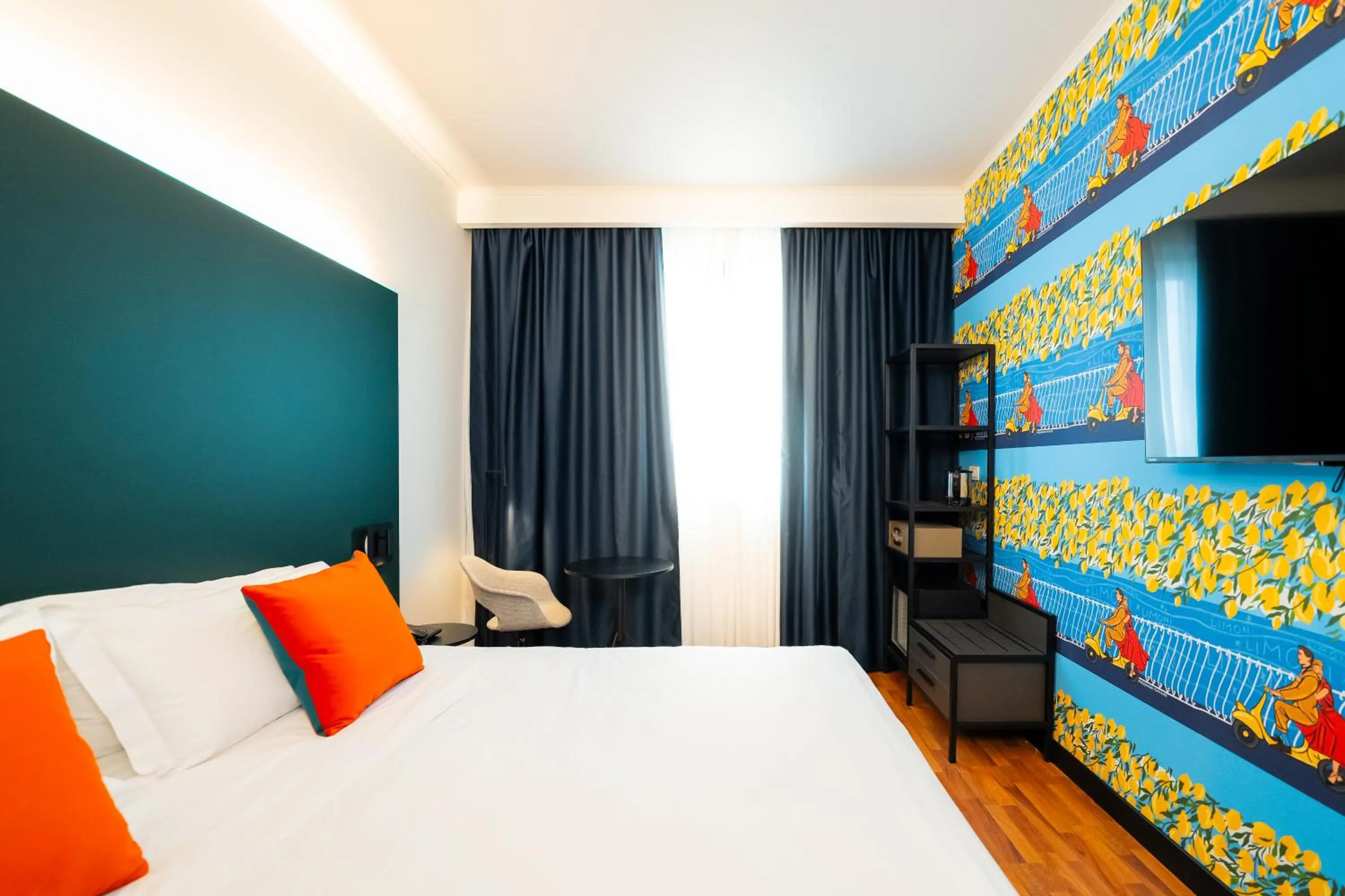 Bed in Mitico Hotel & Natural Spa