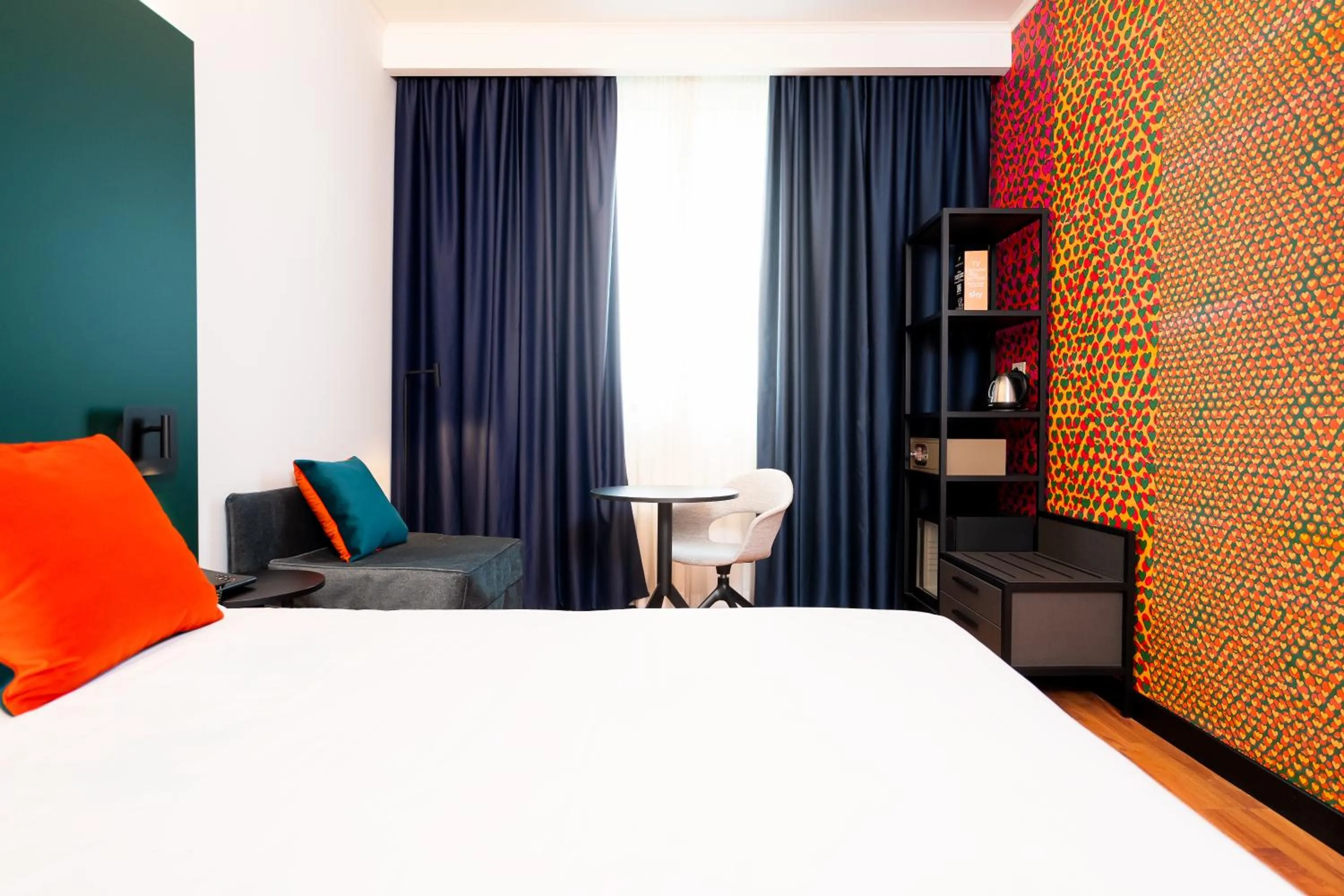 Bed in Mitico Hotel & Natural Spa